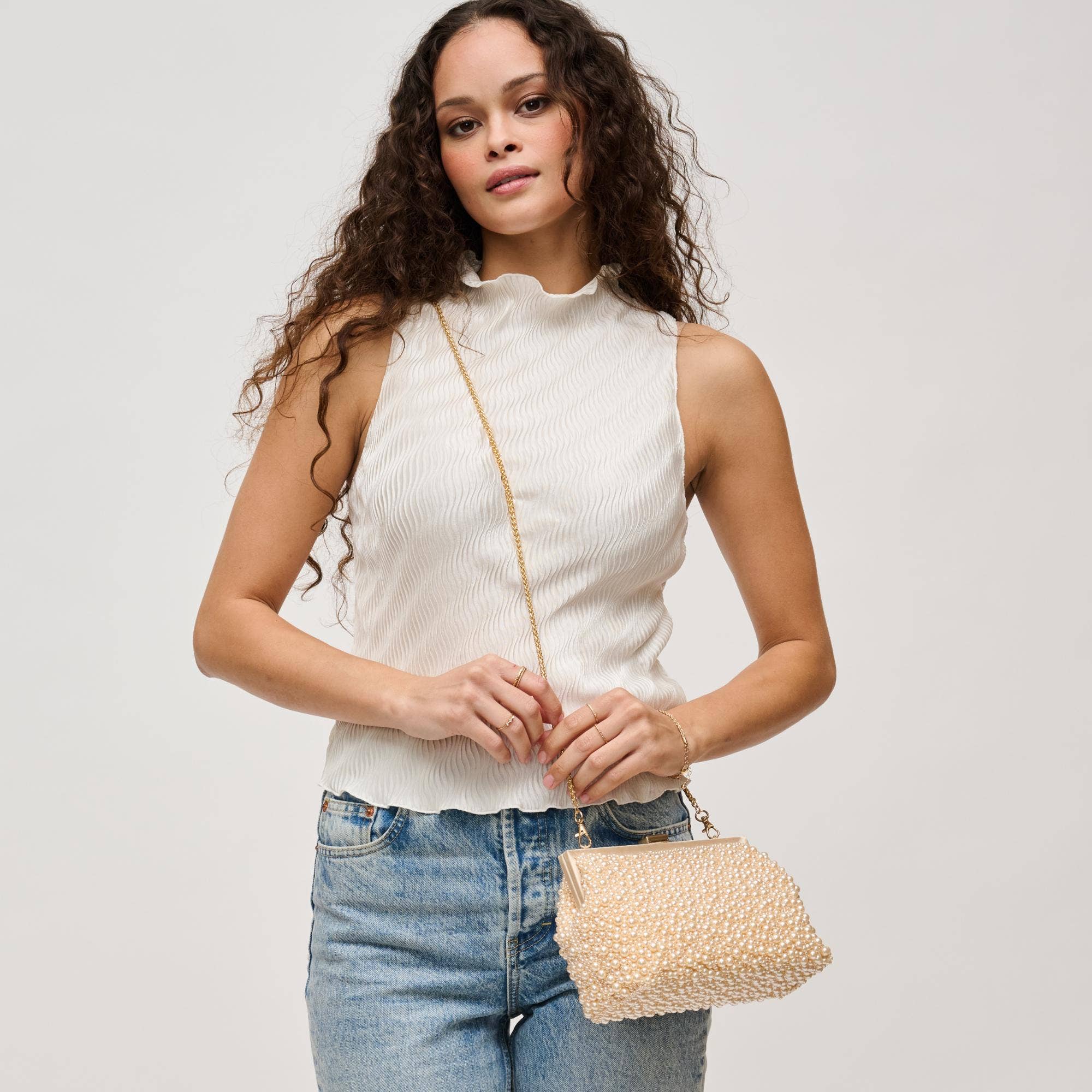 Samira Evening Bag-Urban Expressions-Happy on Main