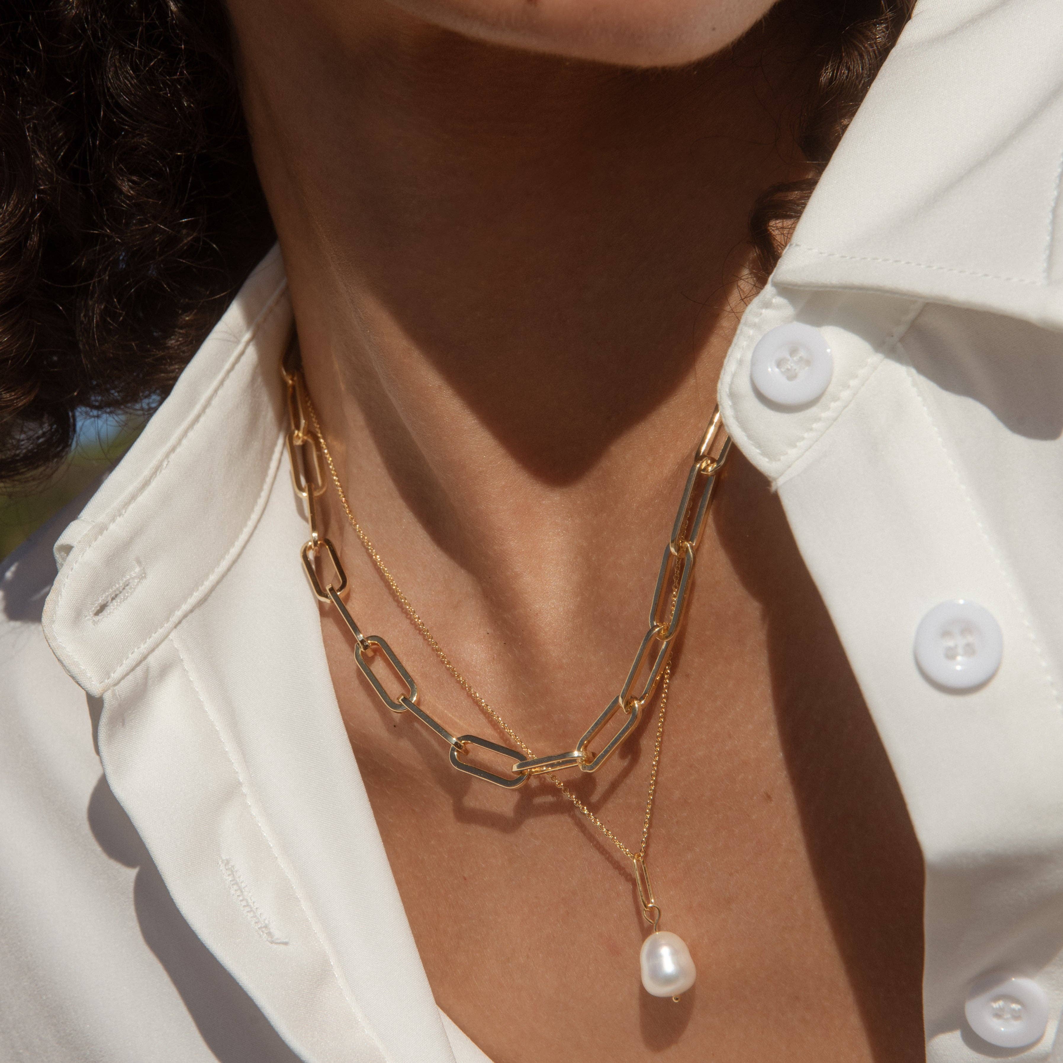 Allegra Necklace-THATCH-Happy on Main