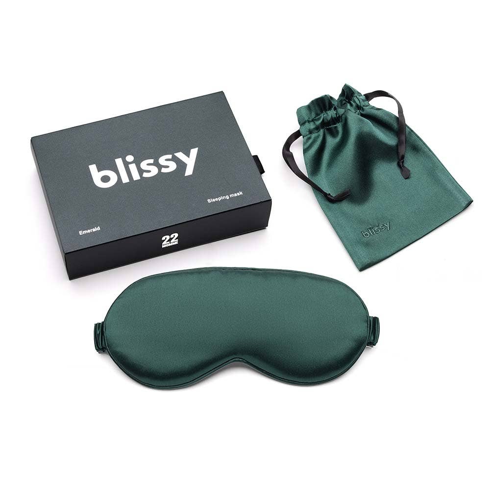 Sleep Mask - Emerald-Beauty + Wellness-Happy on Main