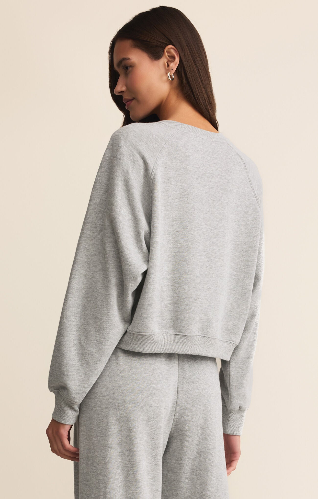 Crop Out Sweatshirt-Sweatshirts-Happy on Main