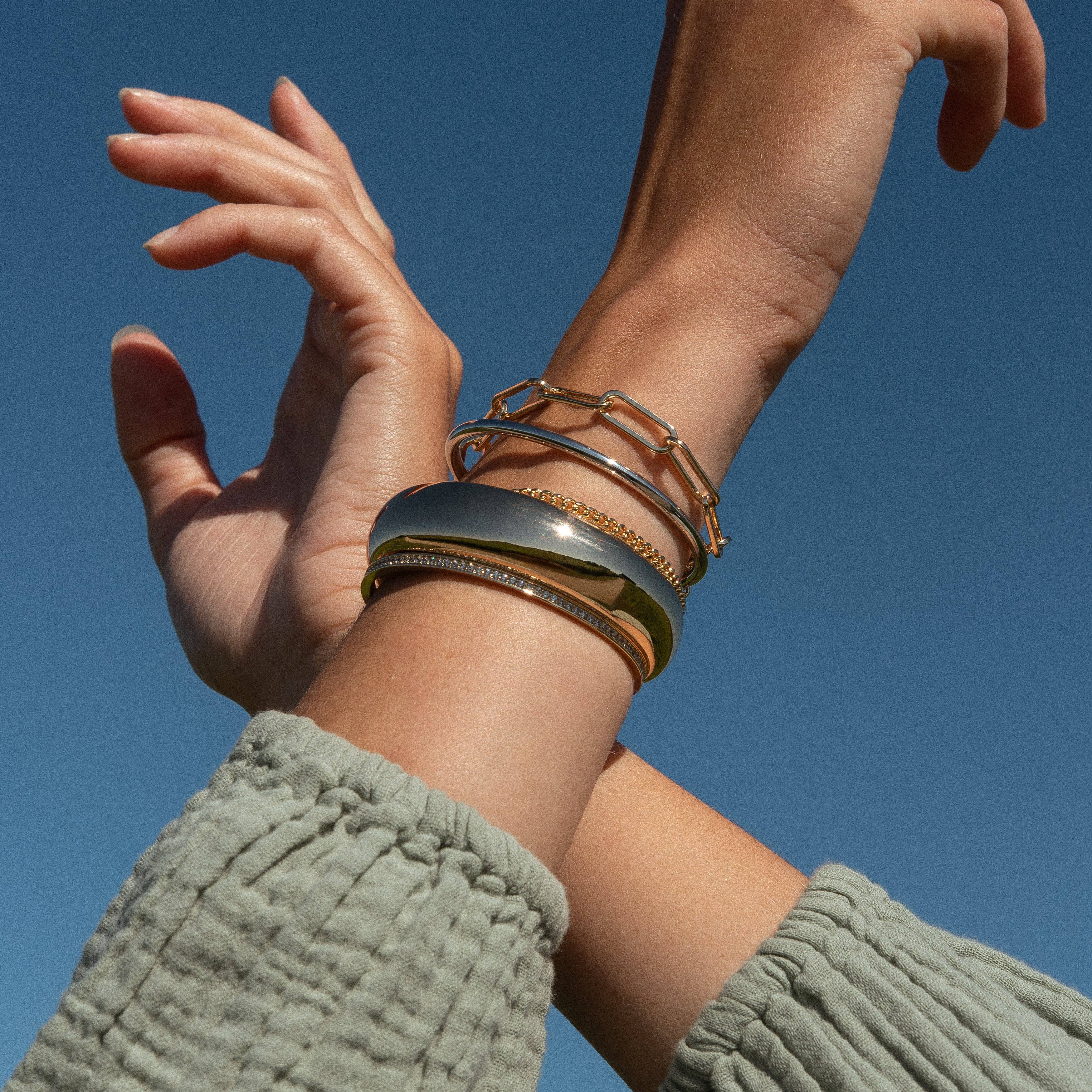 Lumi Cuff Bracelet-Happy on Main