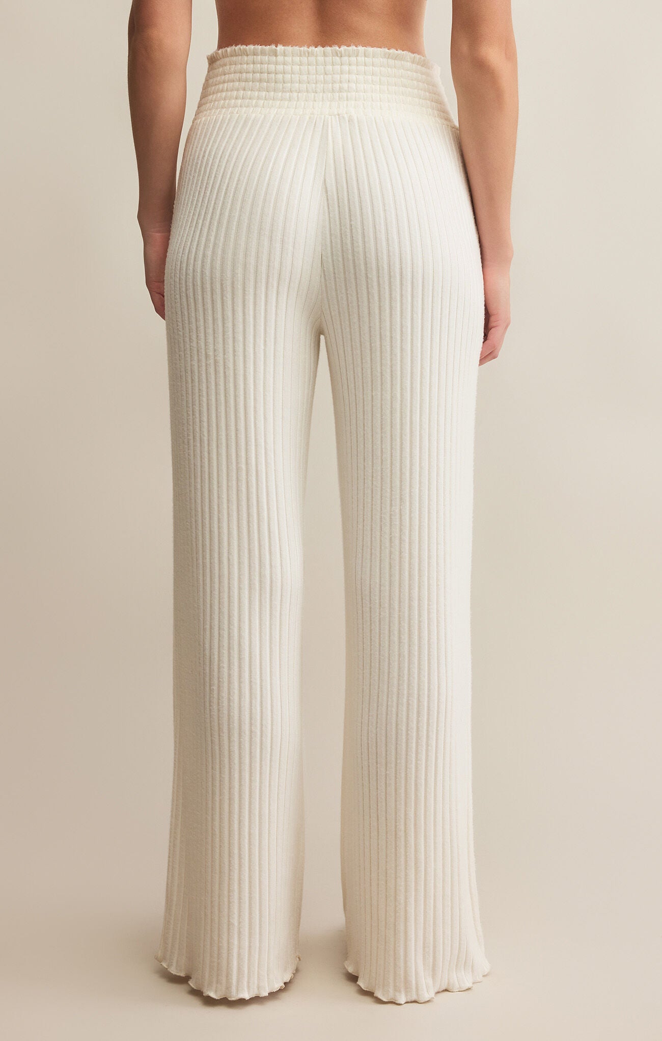 Dawn Smocked Rib Pant-Z Supply-Happy on Main