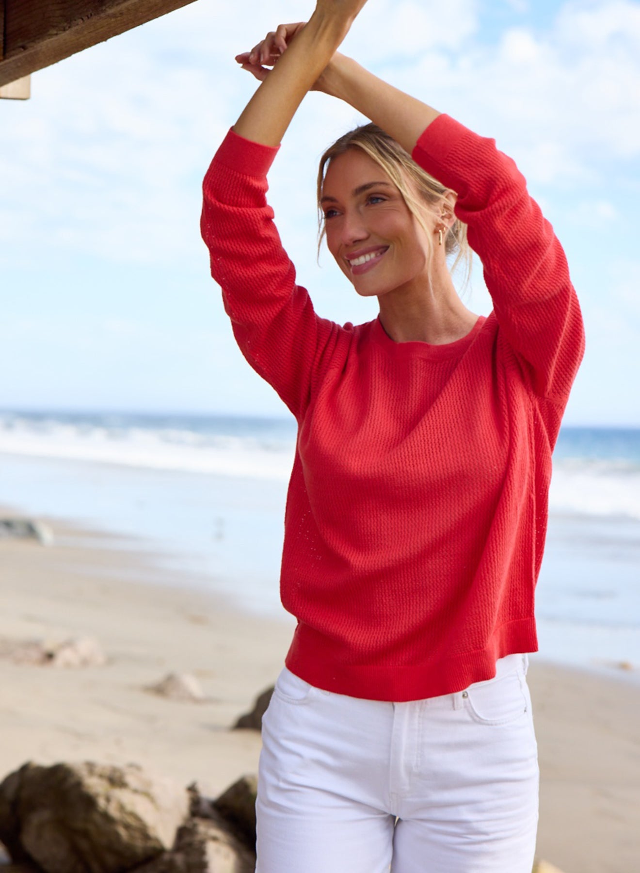 Jordan Pullover - Negroni-Stitches + Stripes-Happy on Main