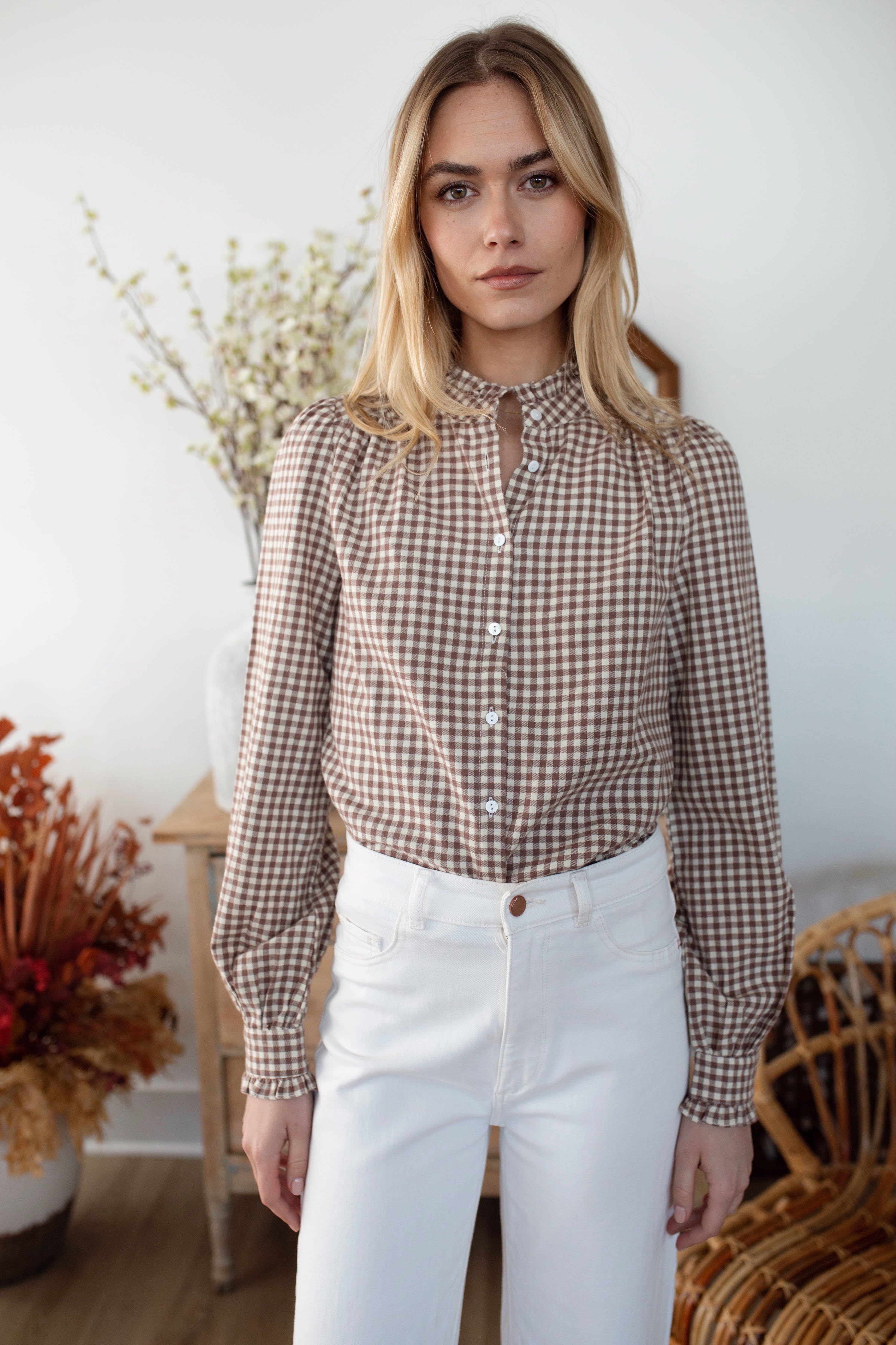 Charlie Shirt-Casual Tops-Happy on Main