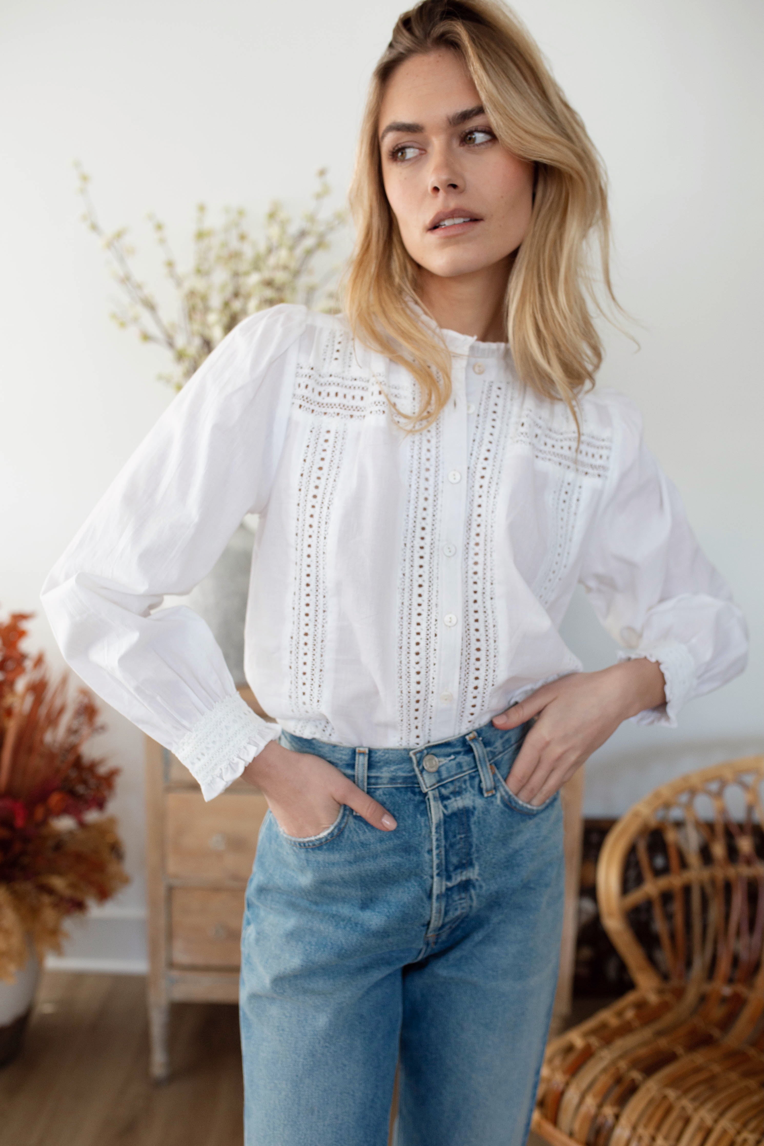 Charlie Shirt-Casual Tops-Happy on Main