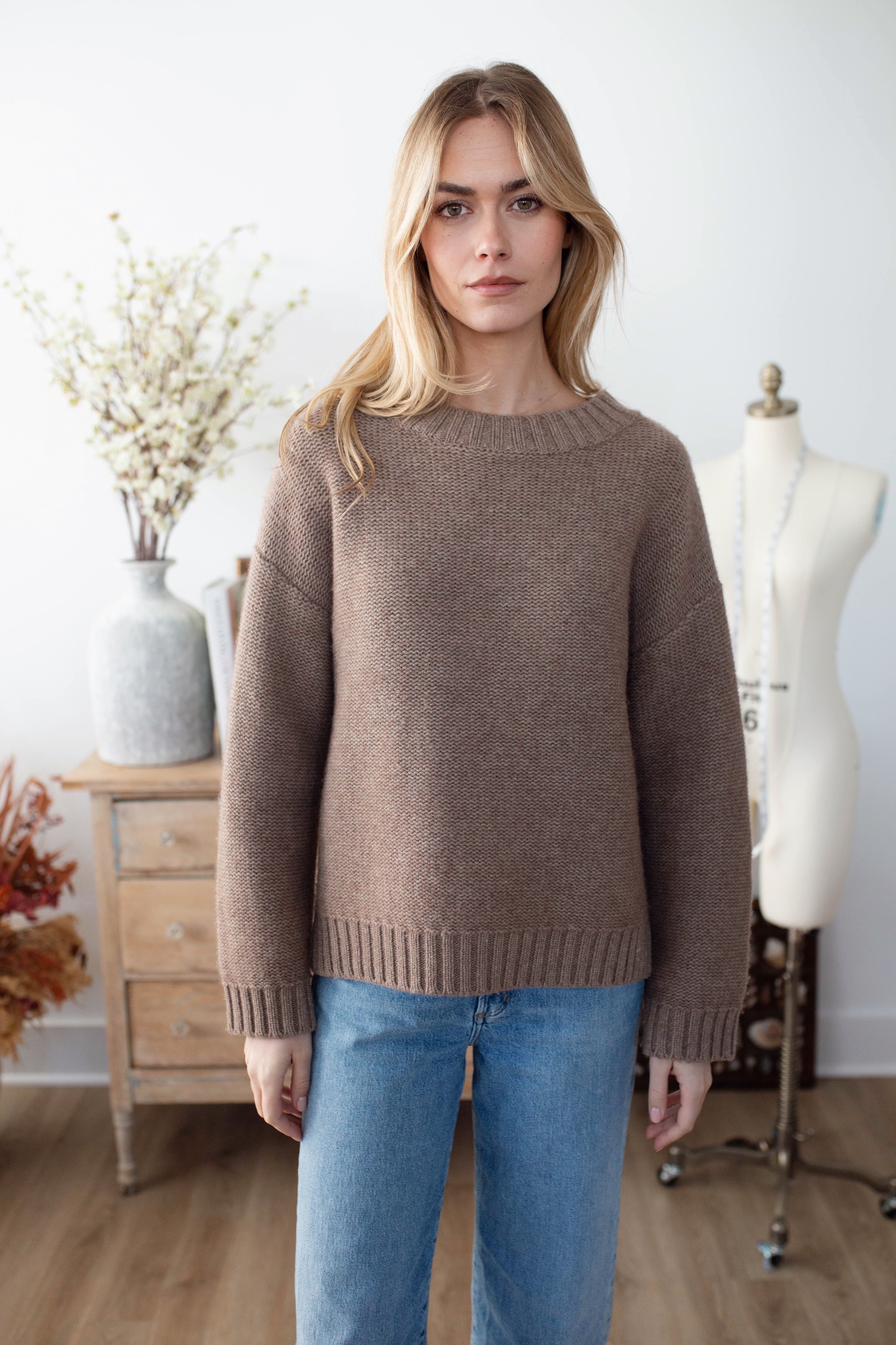 Winter Beach Sweater-Cashmere Sweaters-Happy on Main