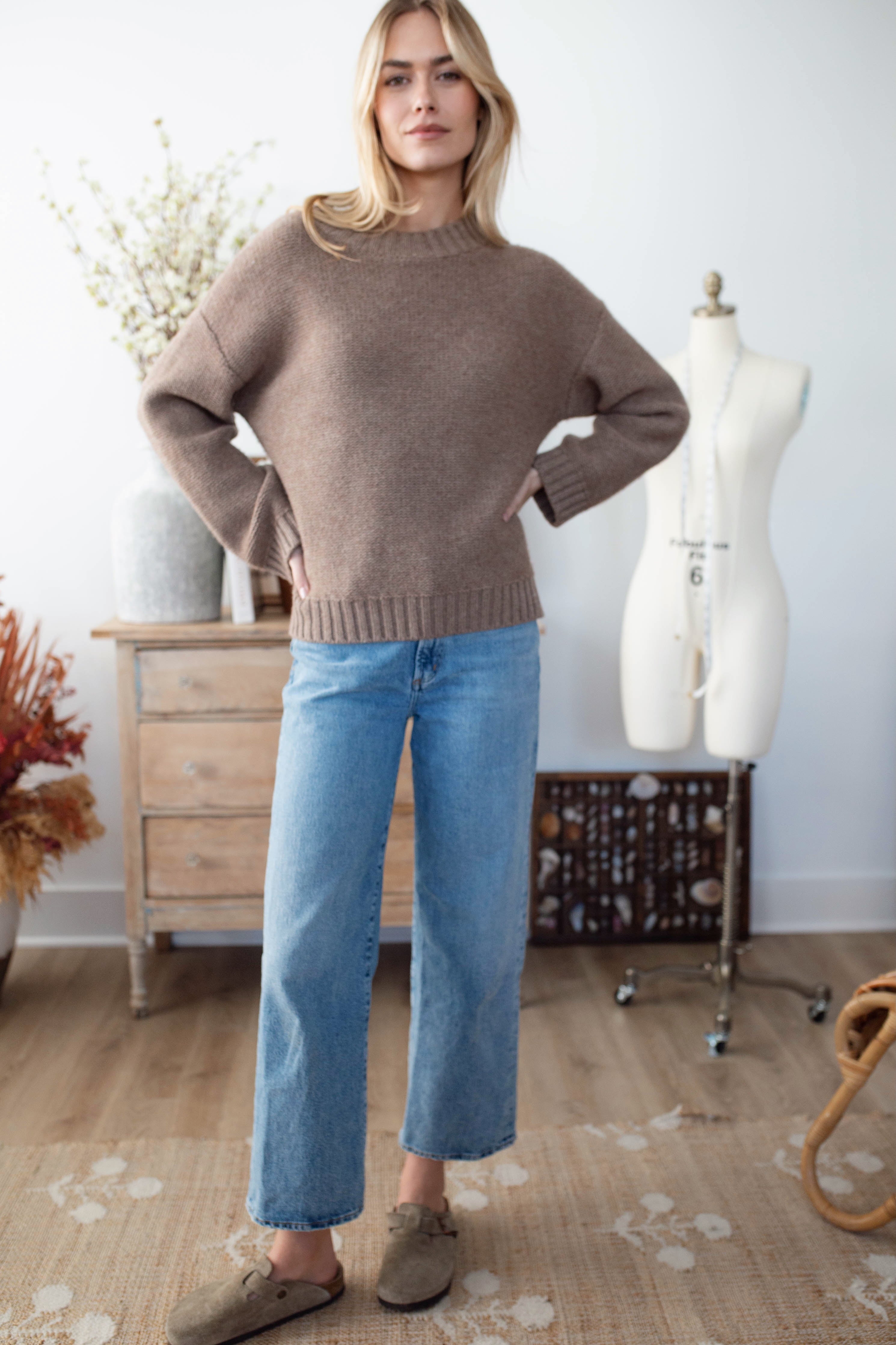 Winter Beach Sweater-Cashmere Sweaters-Happy on Main