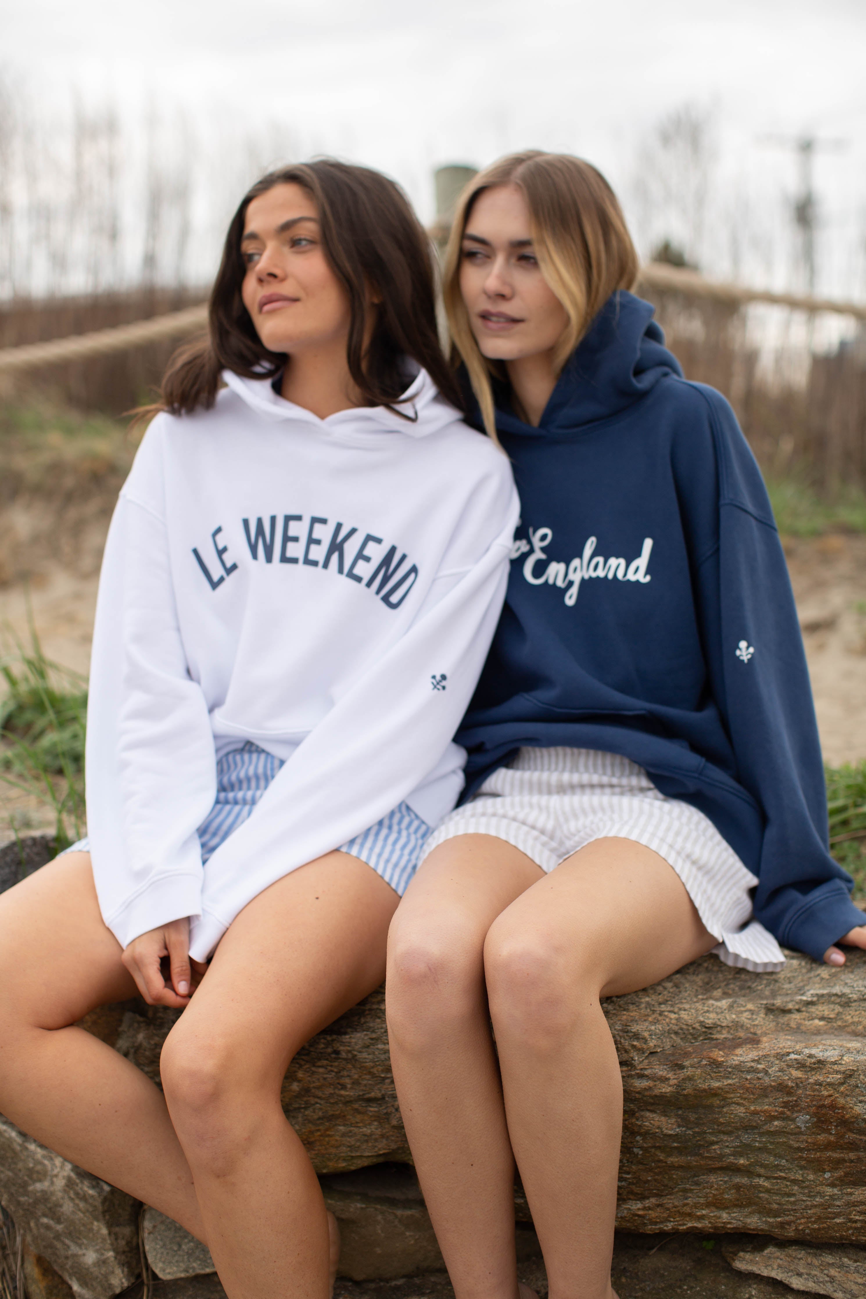 Le Weekend Hoodie-Sweatshirts-Happy on Main