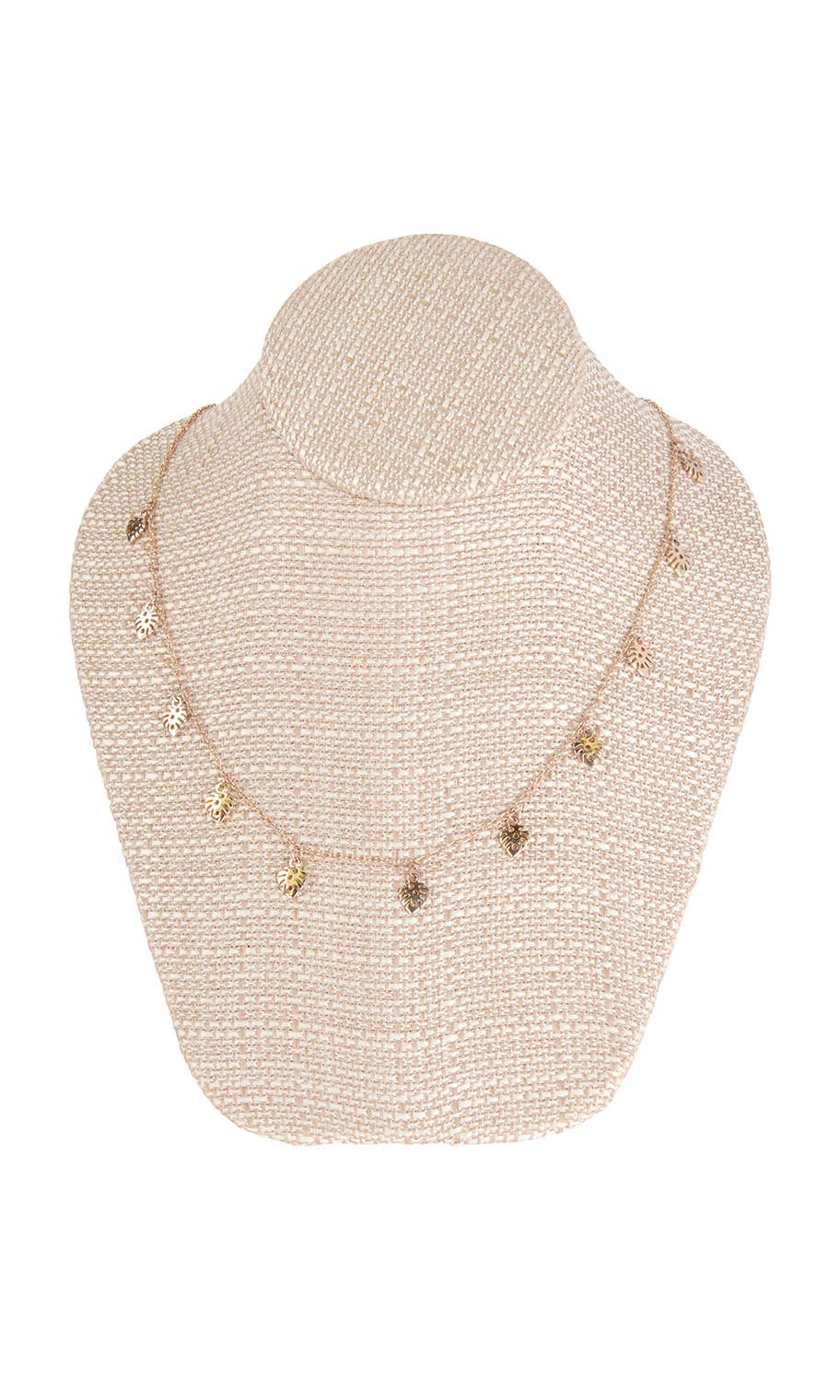Linen Necklace Bust - 6 ¾"W x 8"L x 3 ½"H-Happy on Main