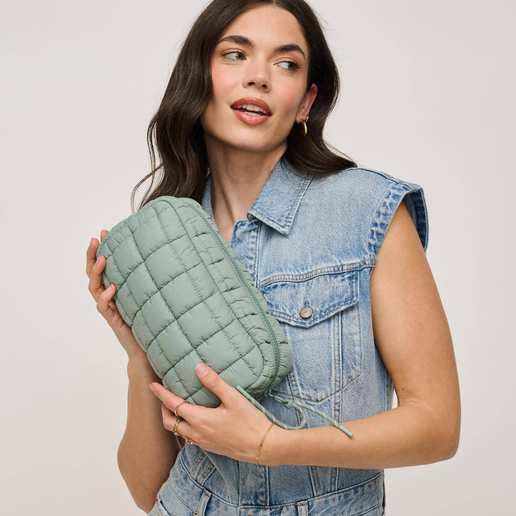 Cloud Nine - Puffer Cosmetic & Travel Organizer Pouch-Urban Expressions-Happy on Main