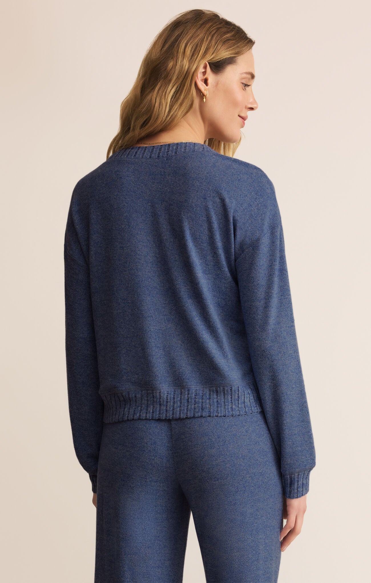 Courtney LS Top - True Navy-Z Supply-Happy on Main