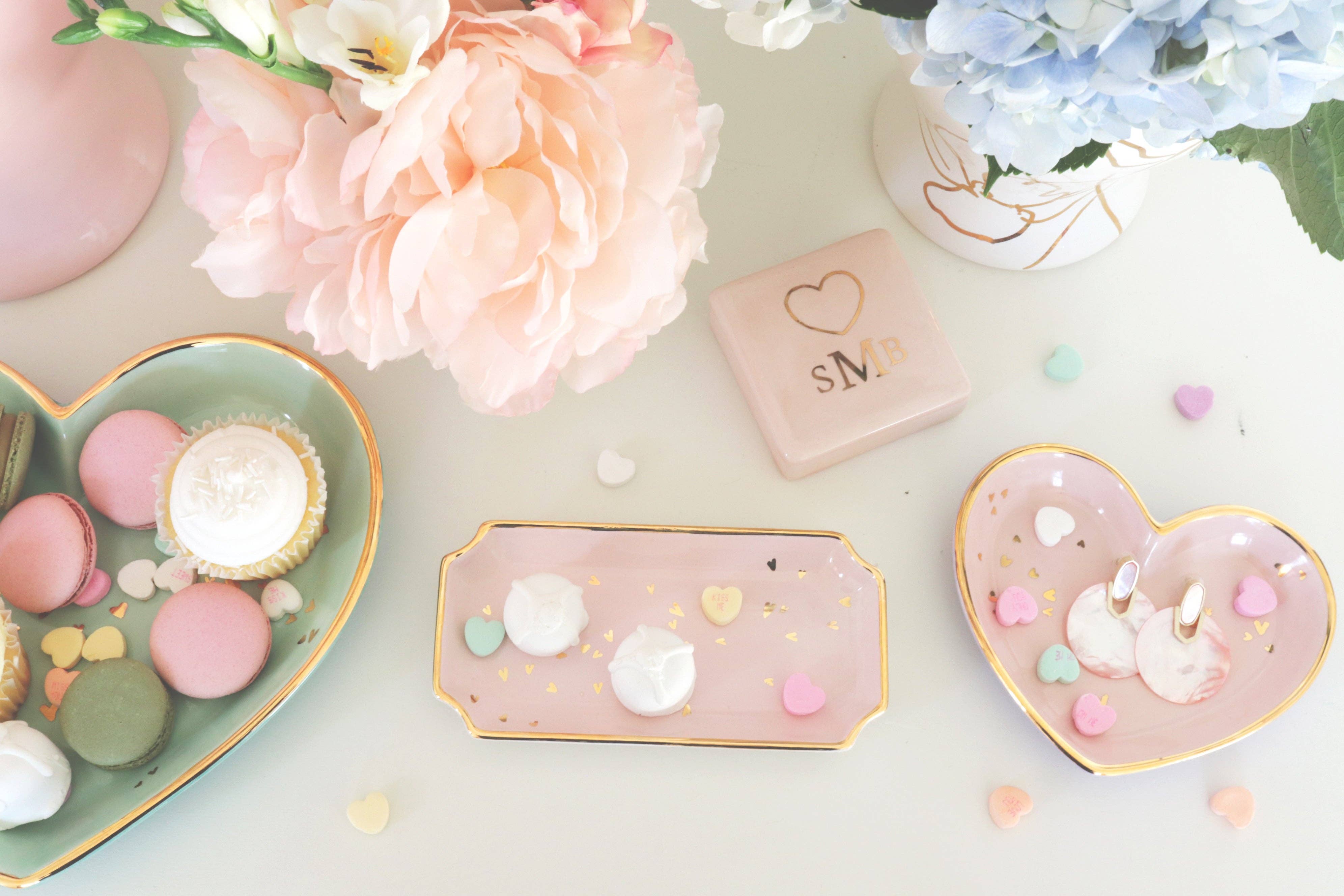 "Confetti Hearts" Dishes-Home Decor-Happy on Main