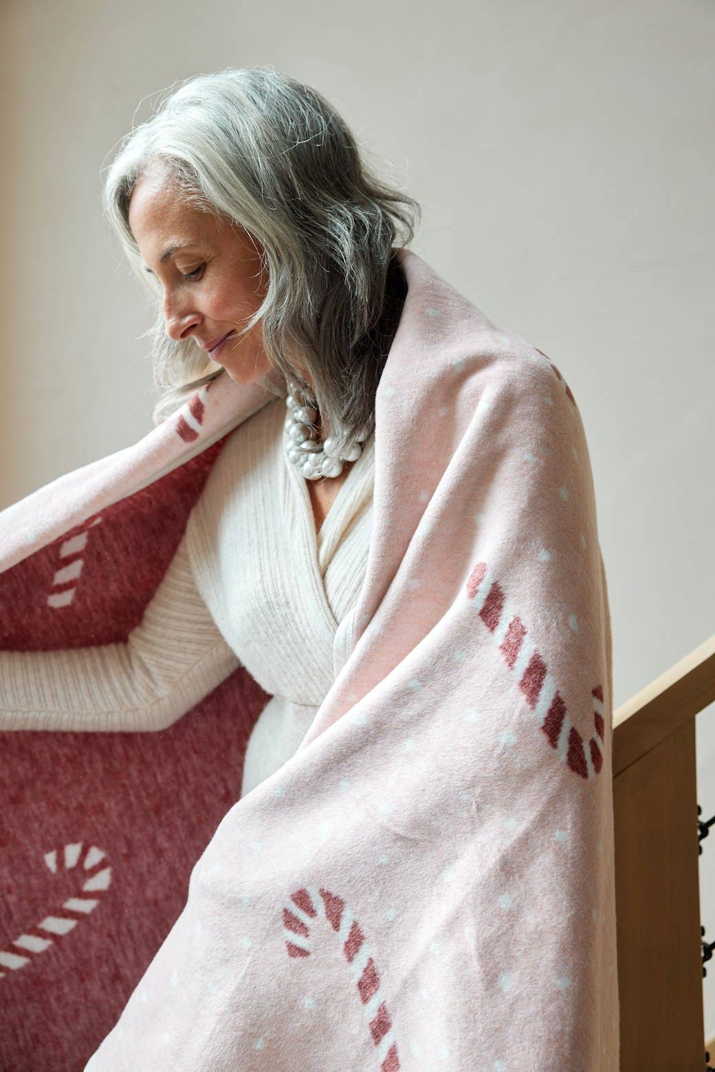 Candy Canes Blanket-ChappyWrap-Happy on Main