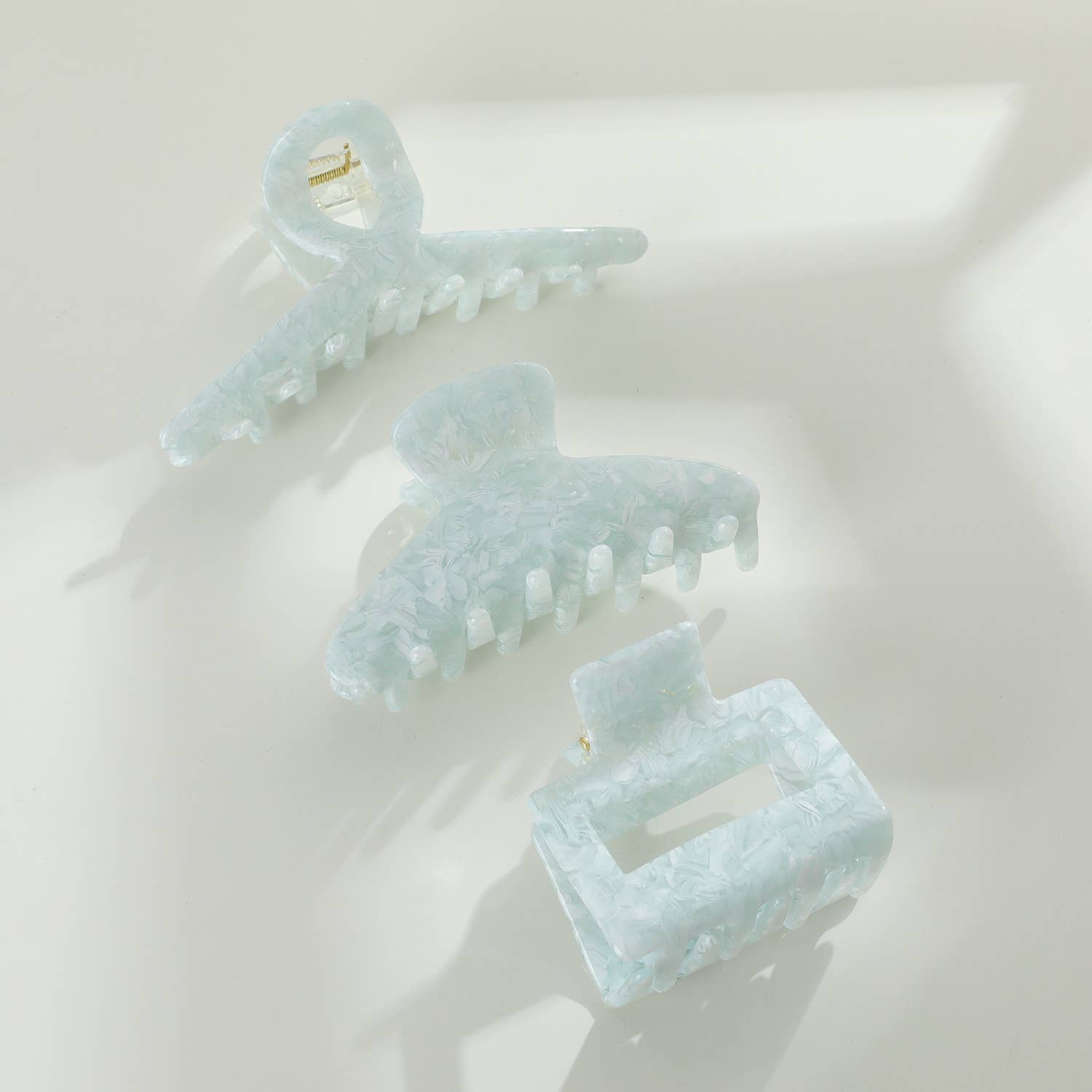 Something Blue | Assorted Small/Medium Claw Clips-Misc Accessories-Happy on Main