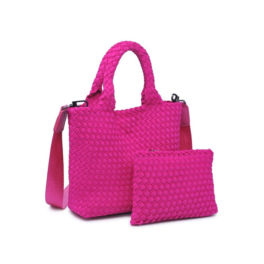 Sky's The Limit - Woven Neoprene Small Crossbody-Handbags-Happy on Main