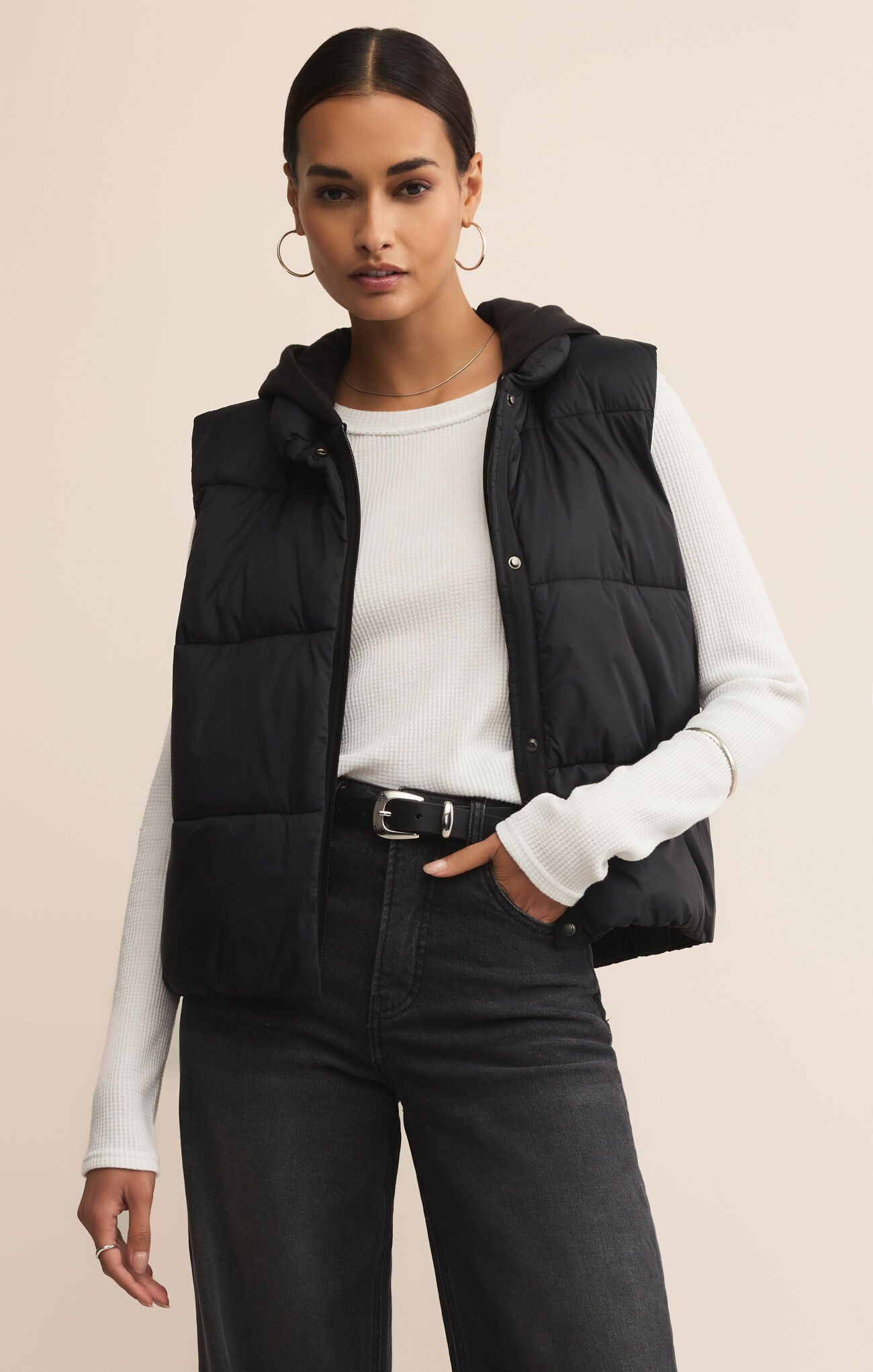 Essential Puffer Vest-Outerwear-Happy on Main