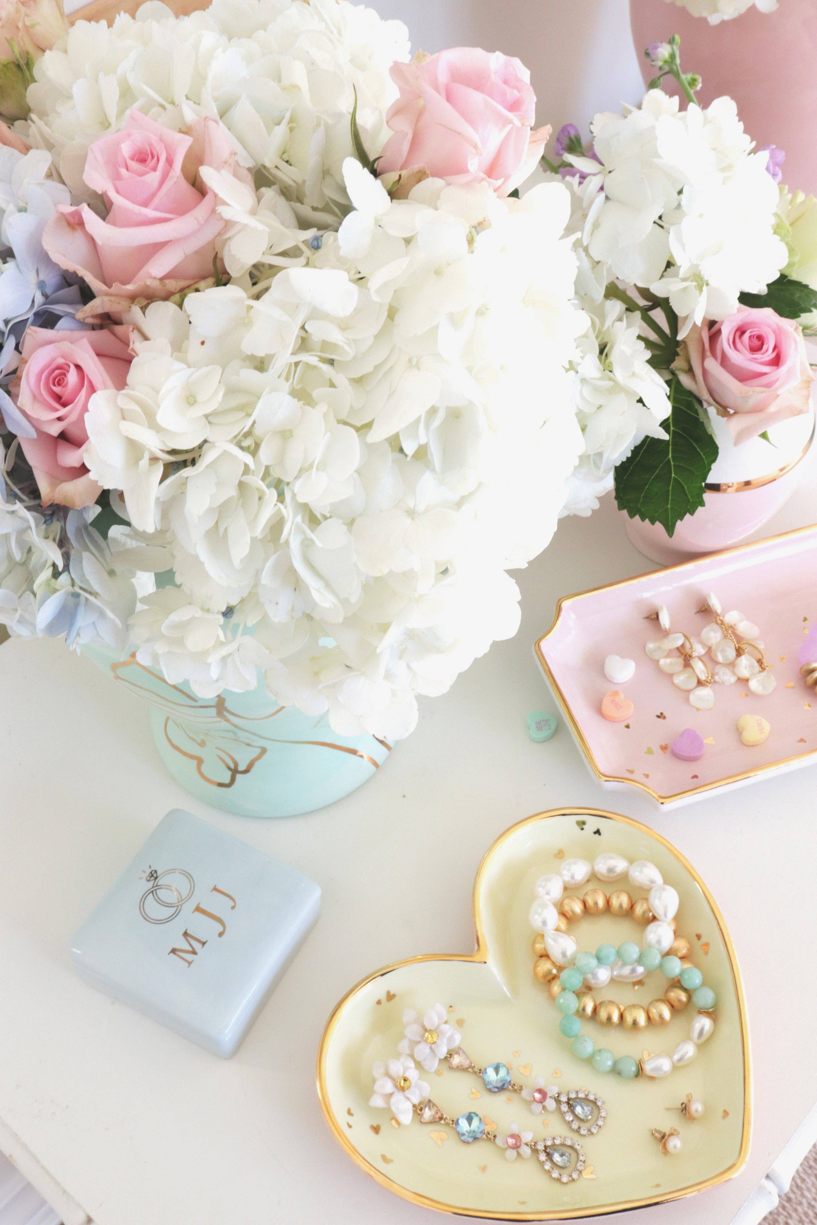 "Confetti Hearts" Dishes-Home Decor-Happy on Main