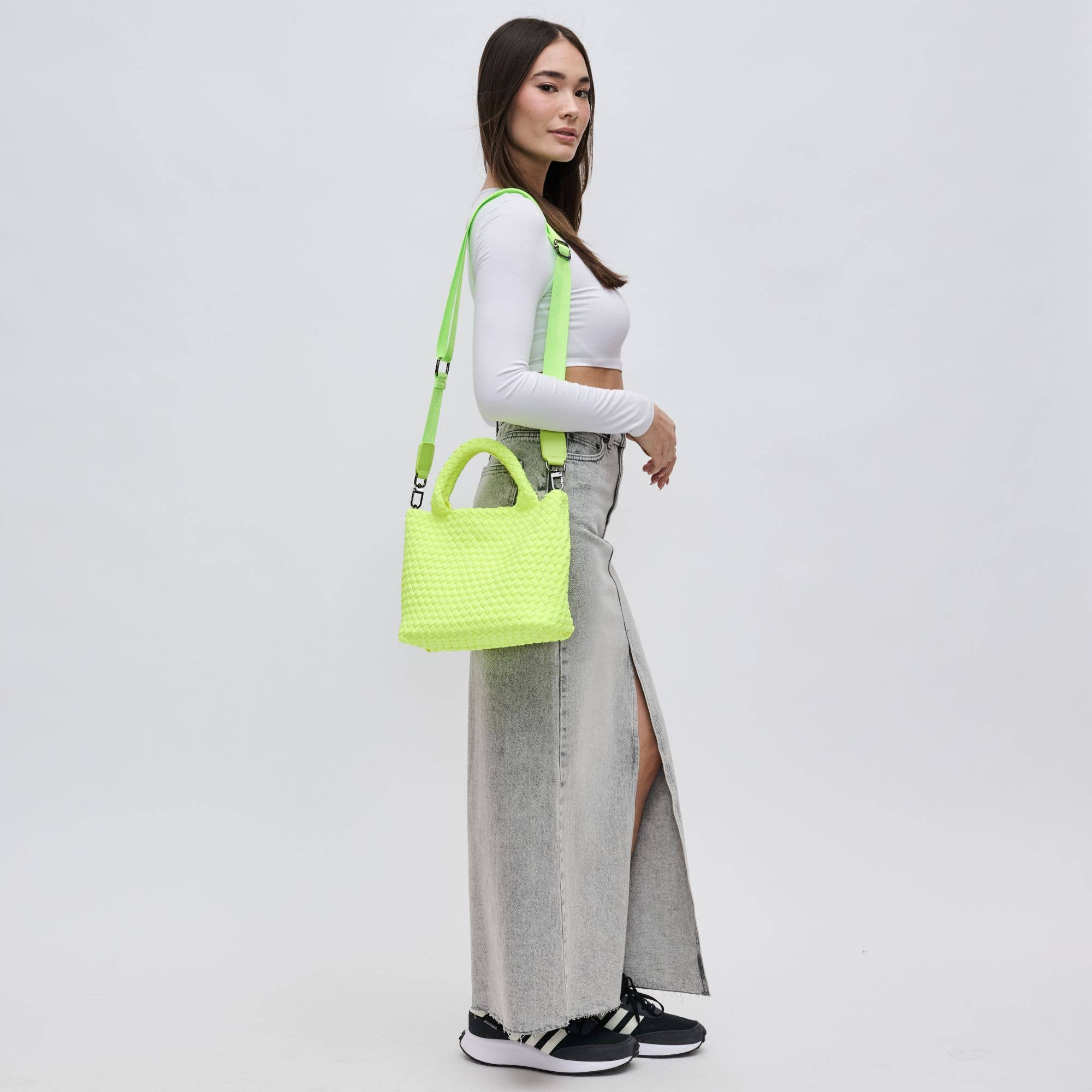 Sky's The Limit - Woven Neoprene Small Crossbody-Handbags-Happy on Main