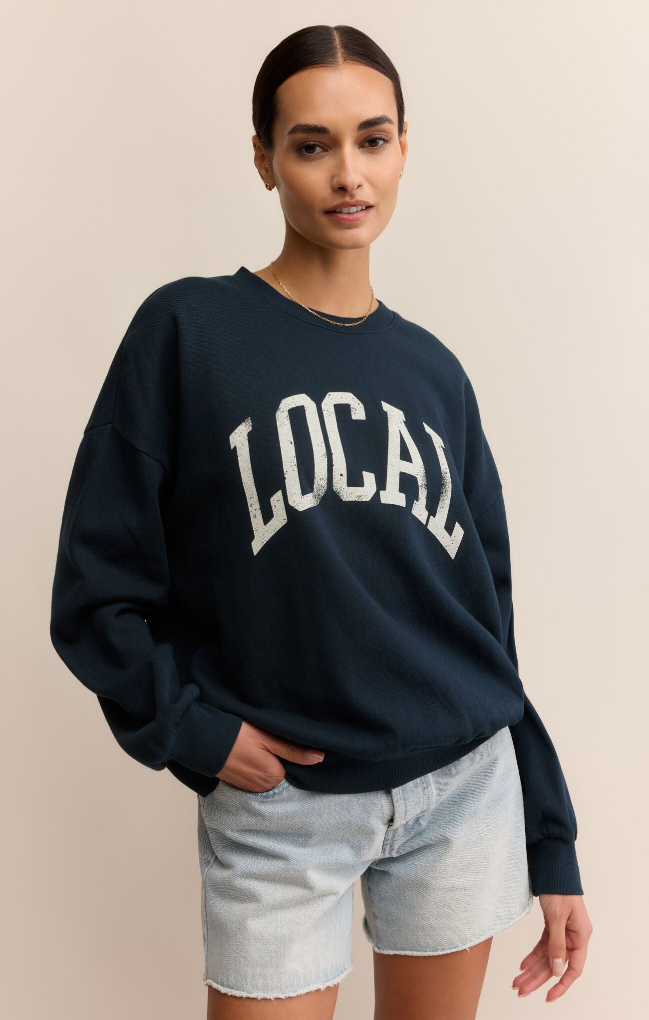 Local Sunday Sweatshirt-Sweatshirts-Happy on Main