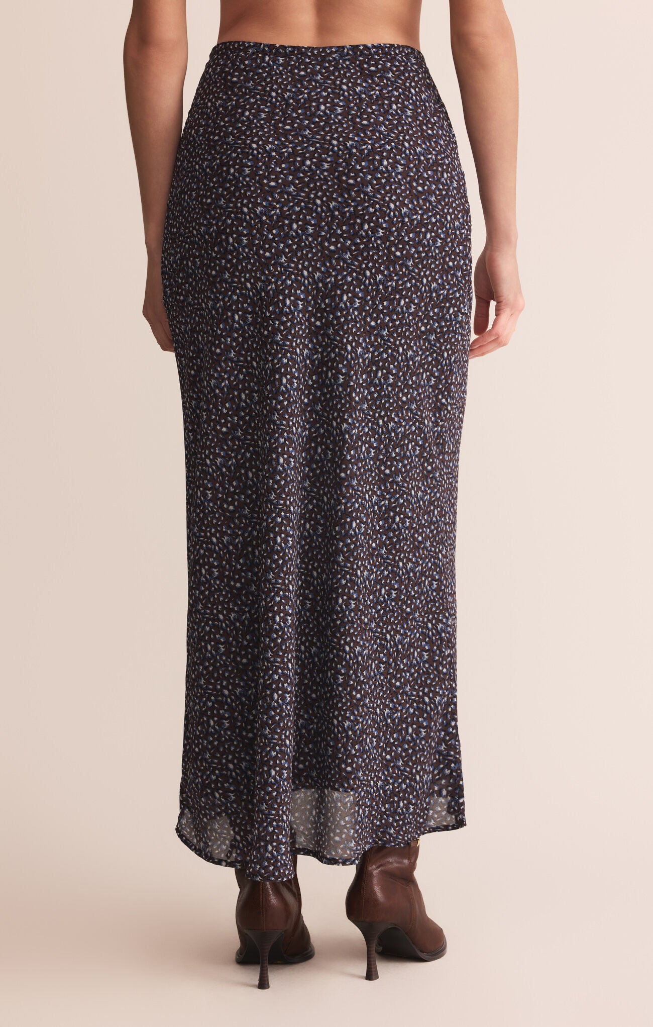 Yelena Aspen Floral Maxi Skirt-Skirts-Happy on Main