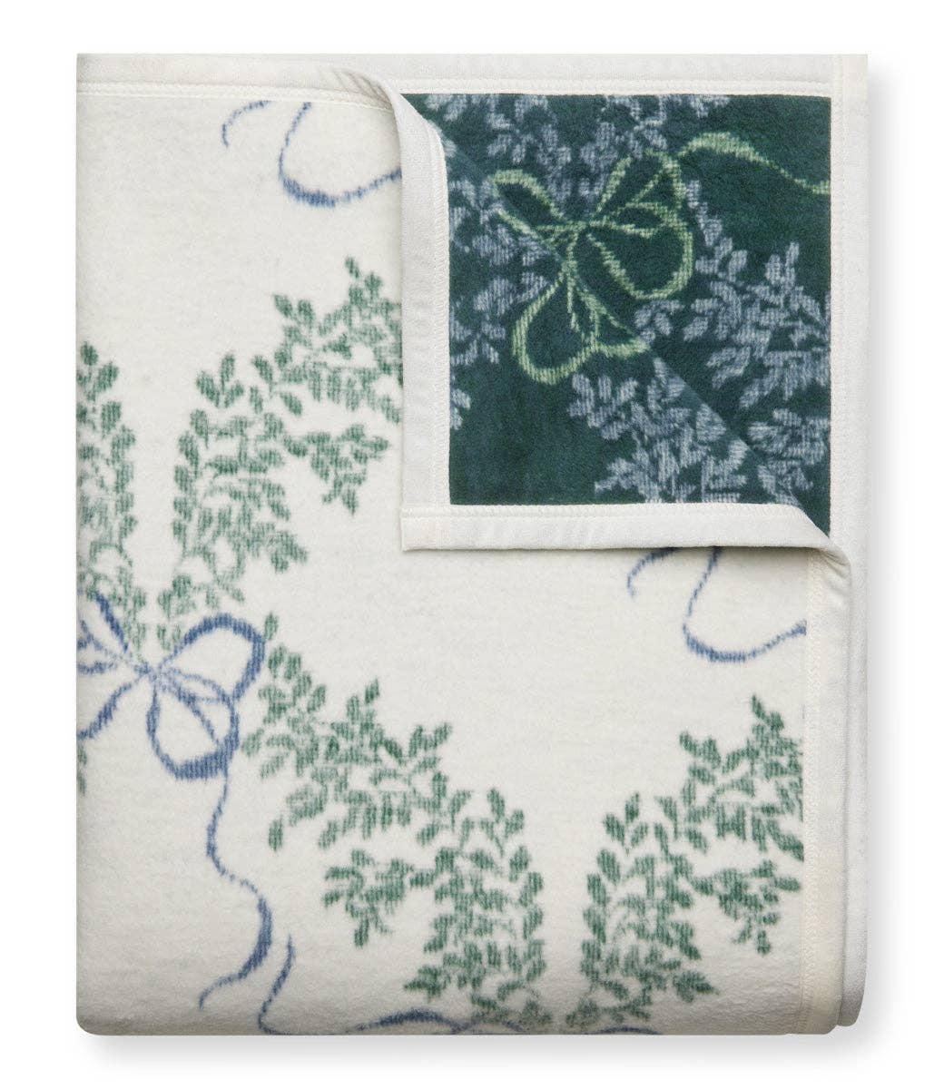 Boxwood Wreaths Blanket-ChappyWrap-Happy on Main