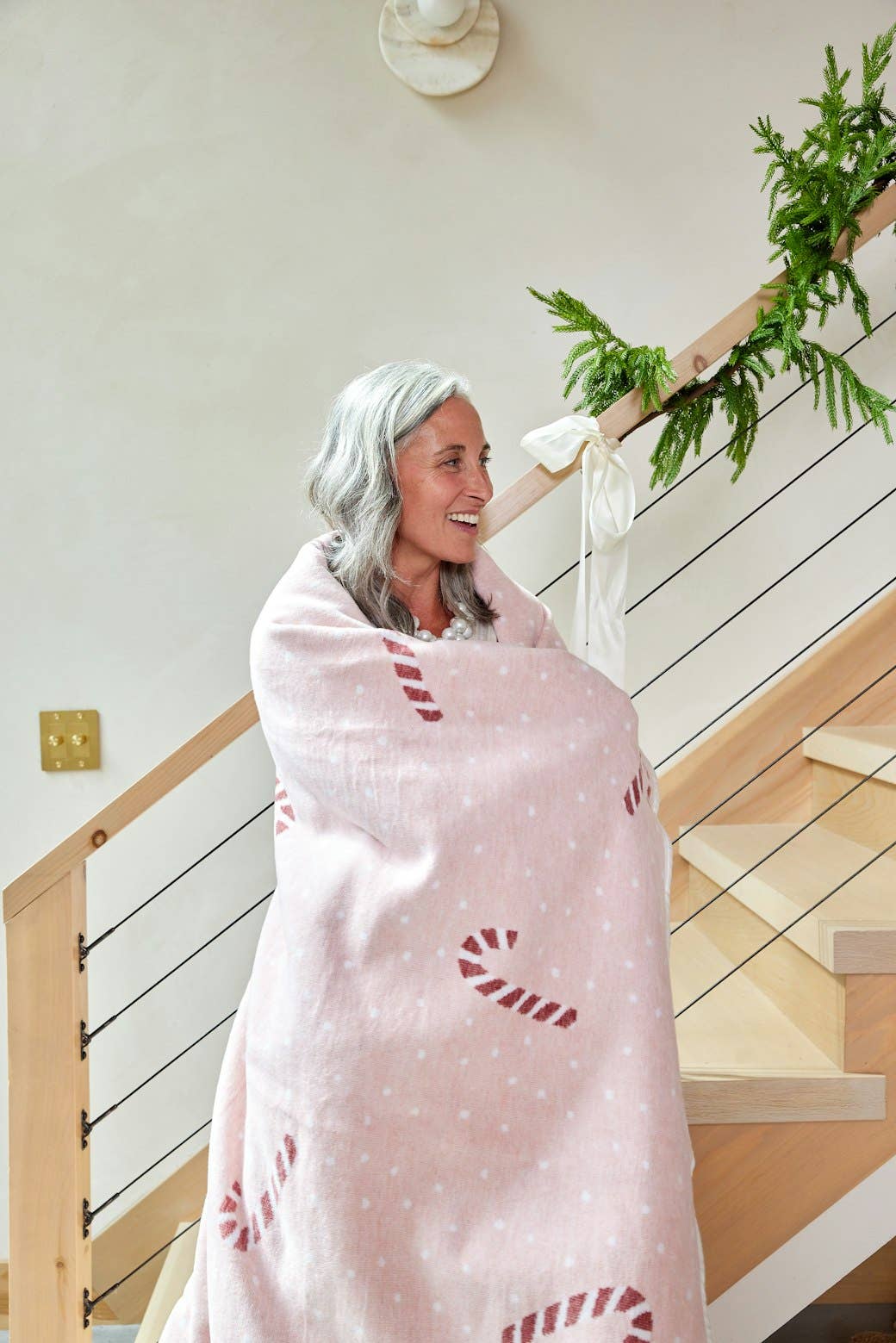 Candy Canes Blanket-ChappyWrap-Happy on Main