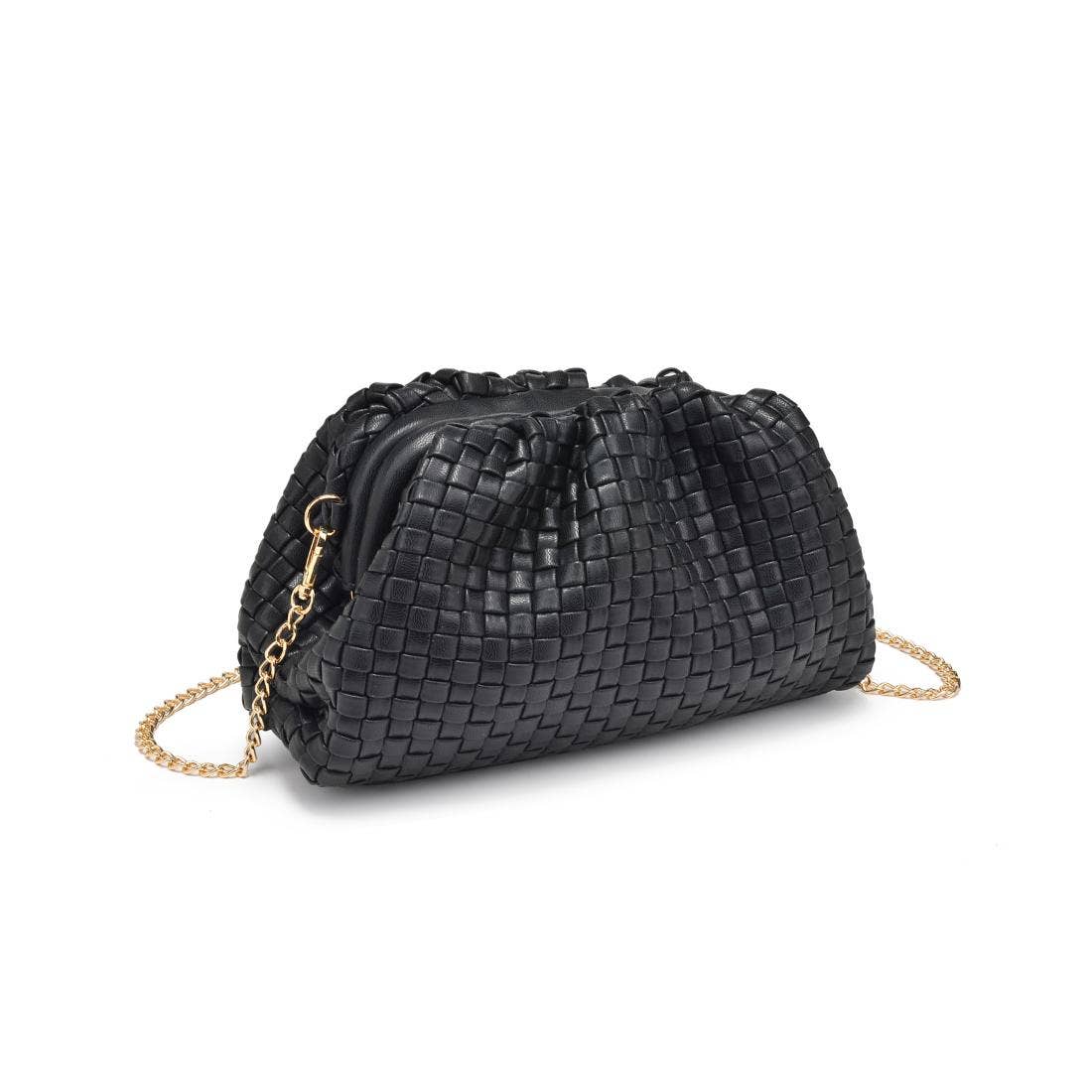 Tate Woven Frame Clutch-Urban Expressions-Happy on Main