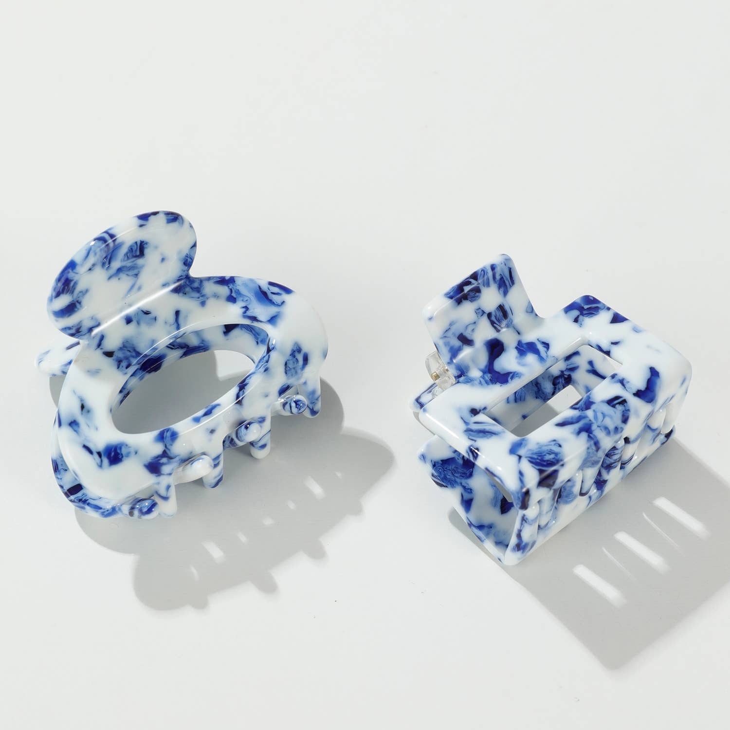 Coastal Blue Mini | Assorted Mini Claw Clips-Misc Accessories-Happy on Main