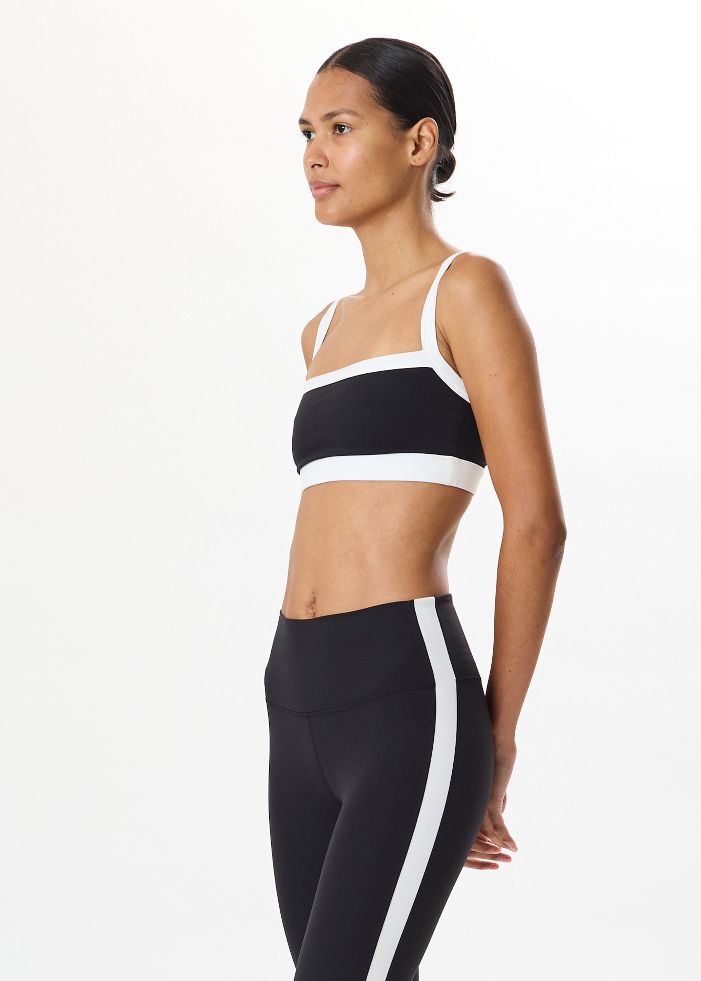 Monah Rigor Bra - Black/White-Splits59-Happy on Main