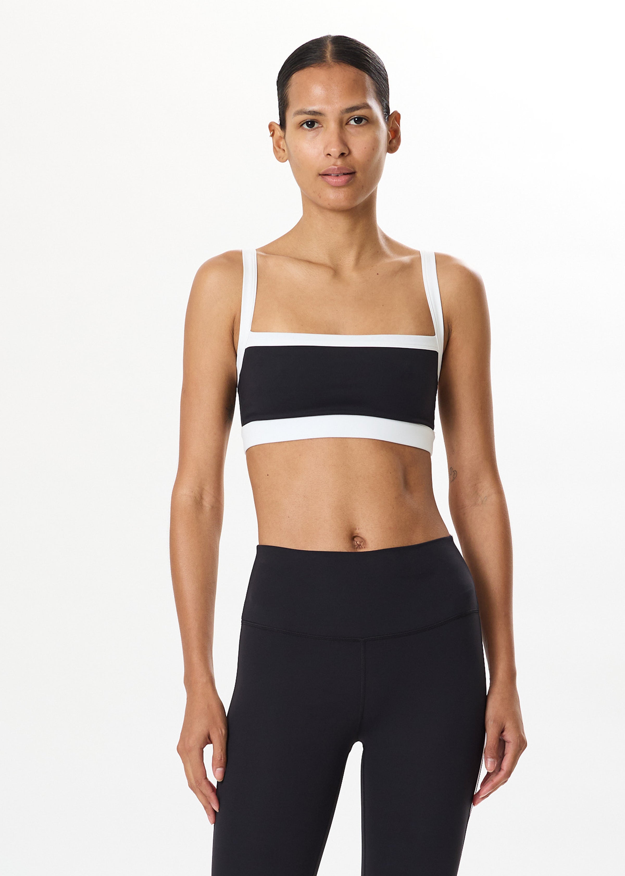 Monah Rigor Bra - Black/White-Splits59-Happy on Main