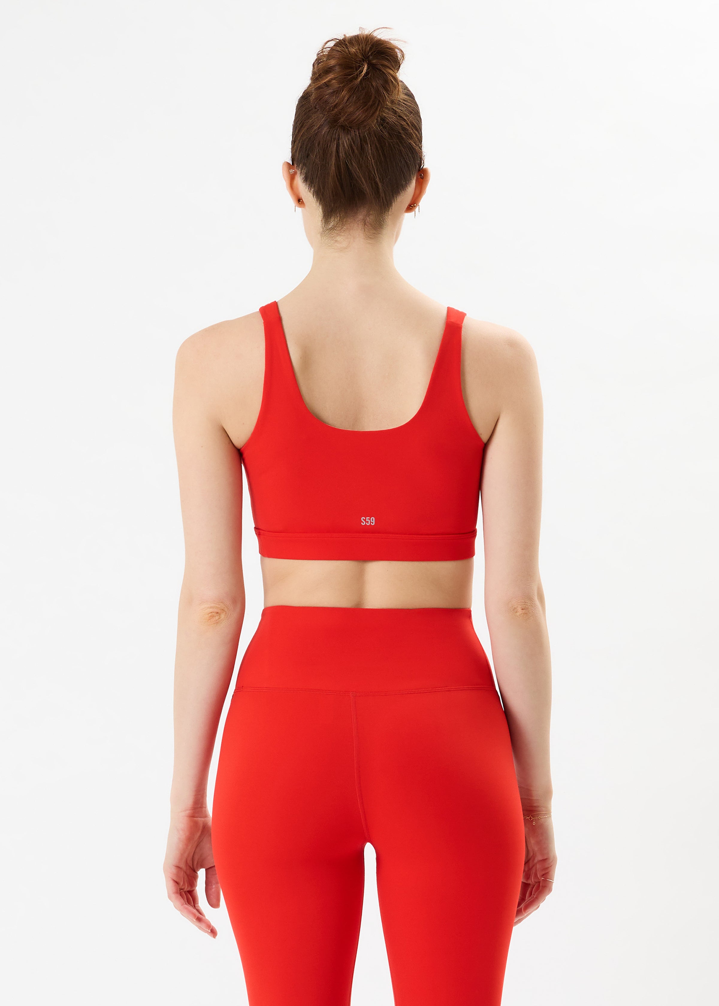 Sprint Rigor Bra - Lotus Red-Splits59-Happy on Main