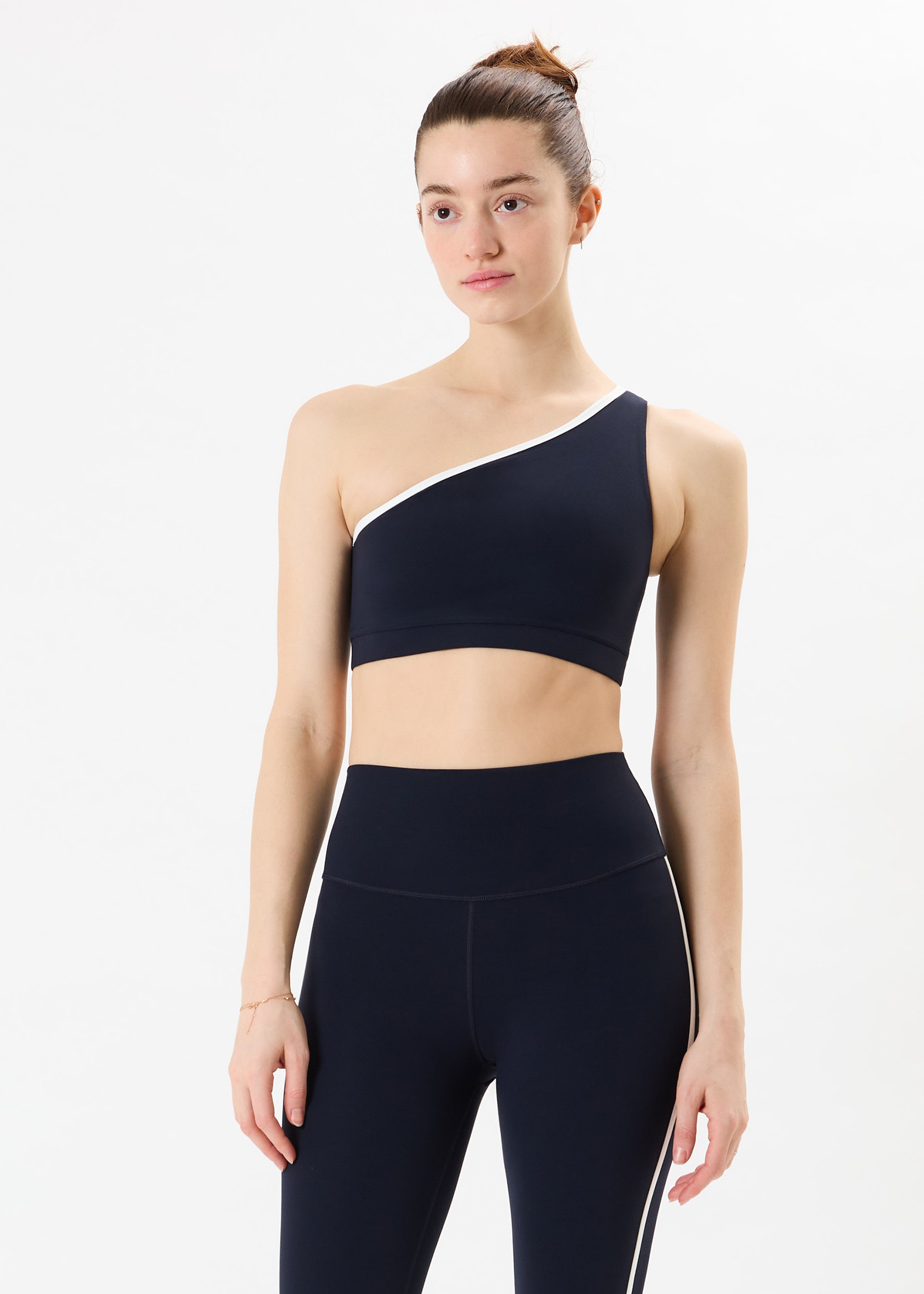 Josie Airweight One Shoulder Bra - Indigo/White-Splits59-Happy on Main