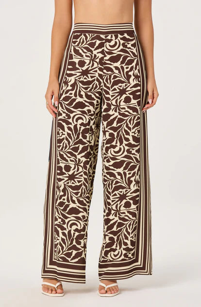 Eva Pants - Brown Tropical-ASTR-Happy on Main