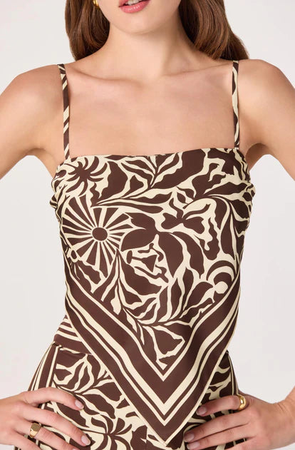 Eva Top - Brown Tropical-ASTR-Happy on Main