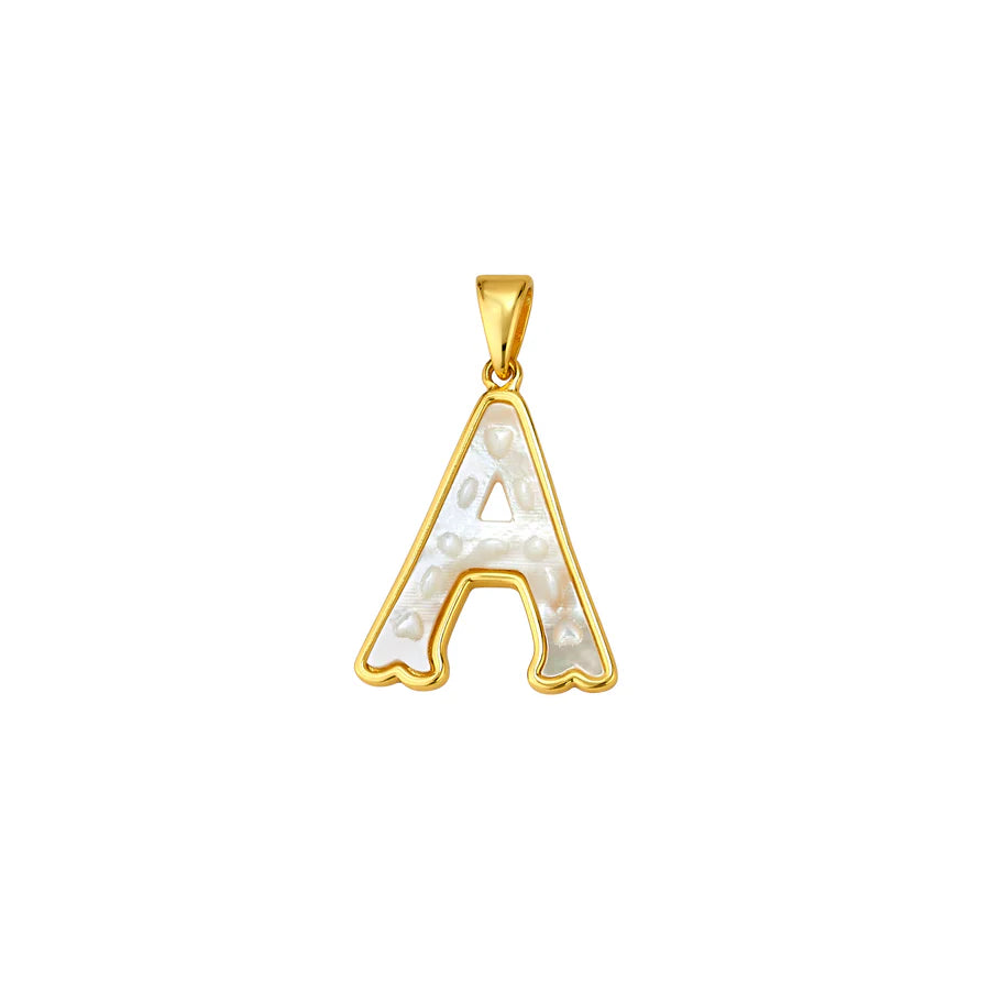Mini Letter Charm-Fine Jewelry-Happy on Main