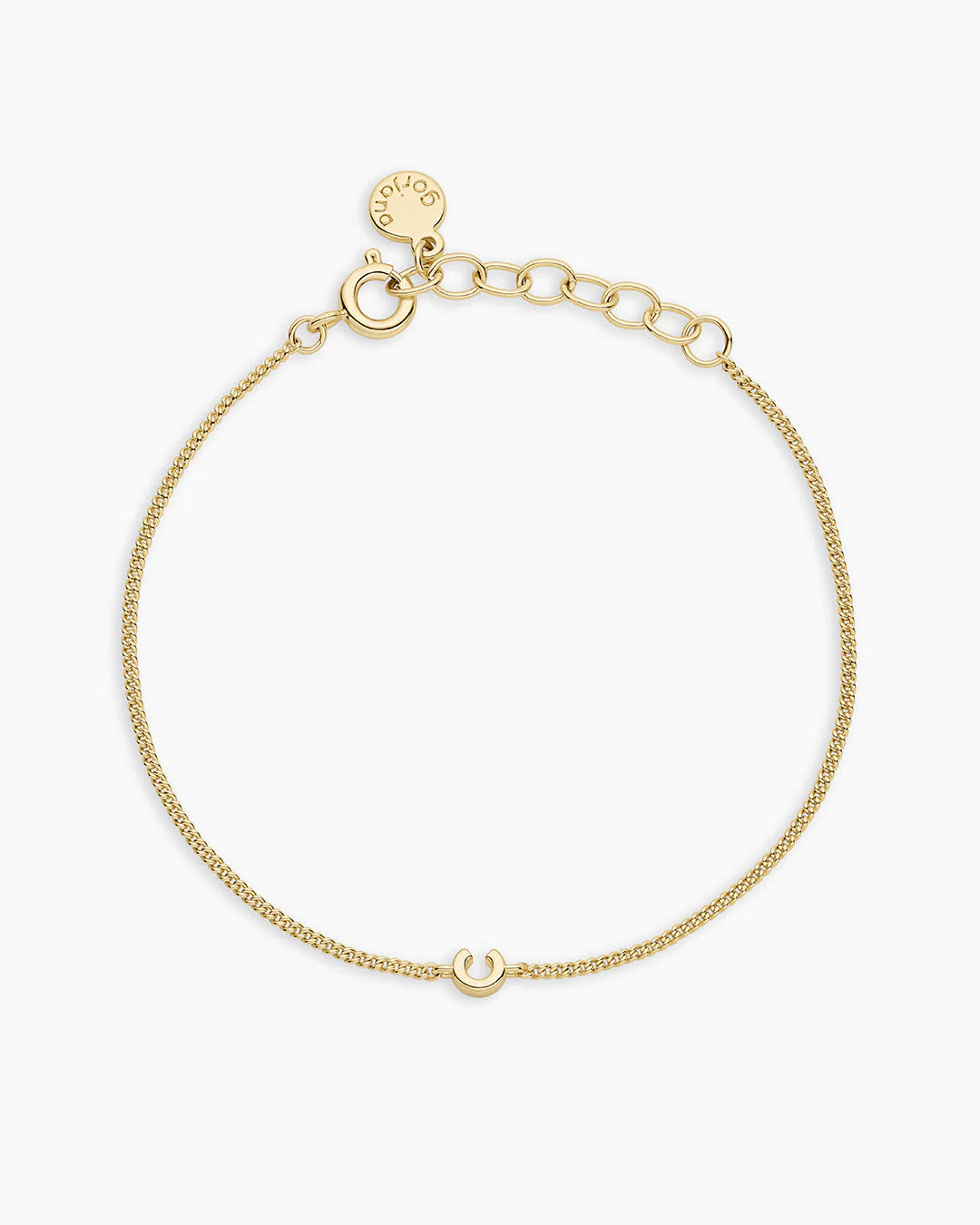 Wilder Mini Alphabet Bracelet-Gorjana-Happy on Main