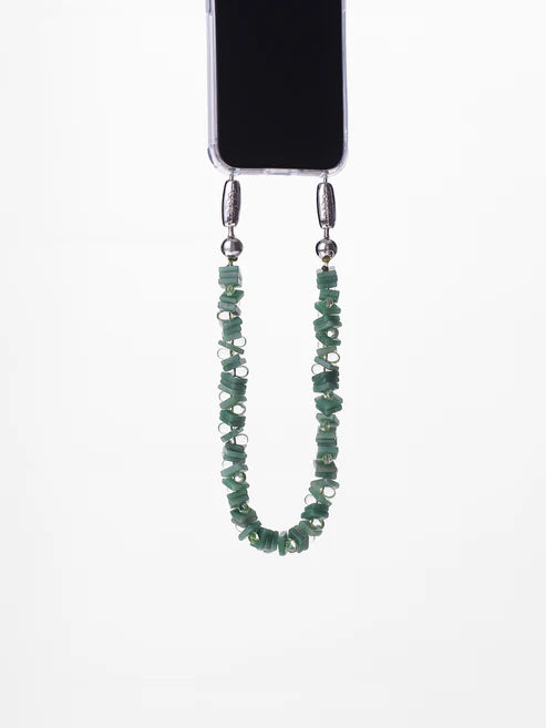 Aventurine Crystal Wristlet