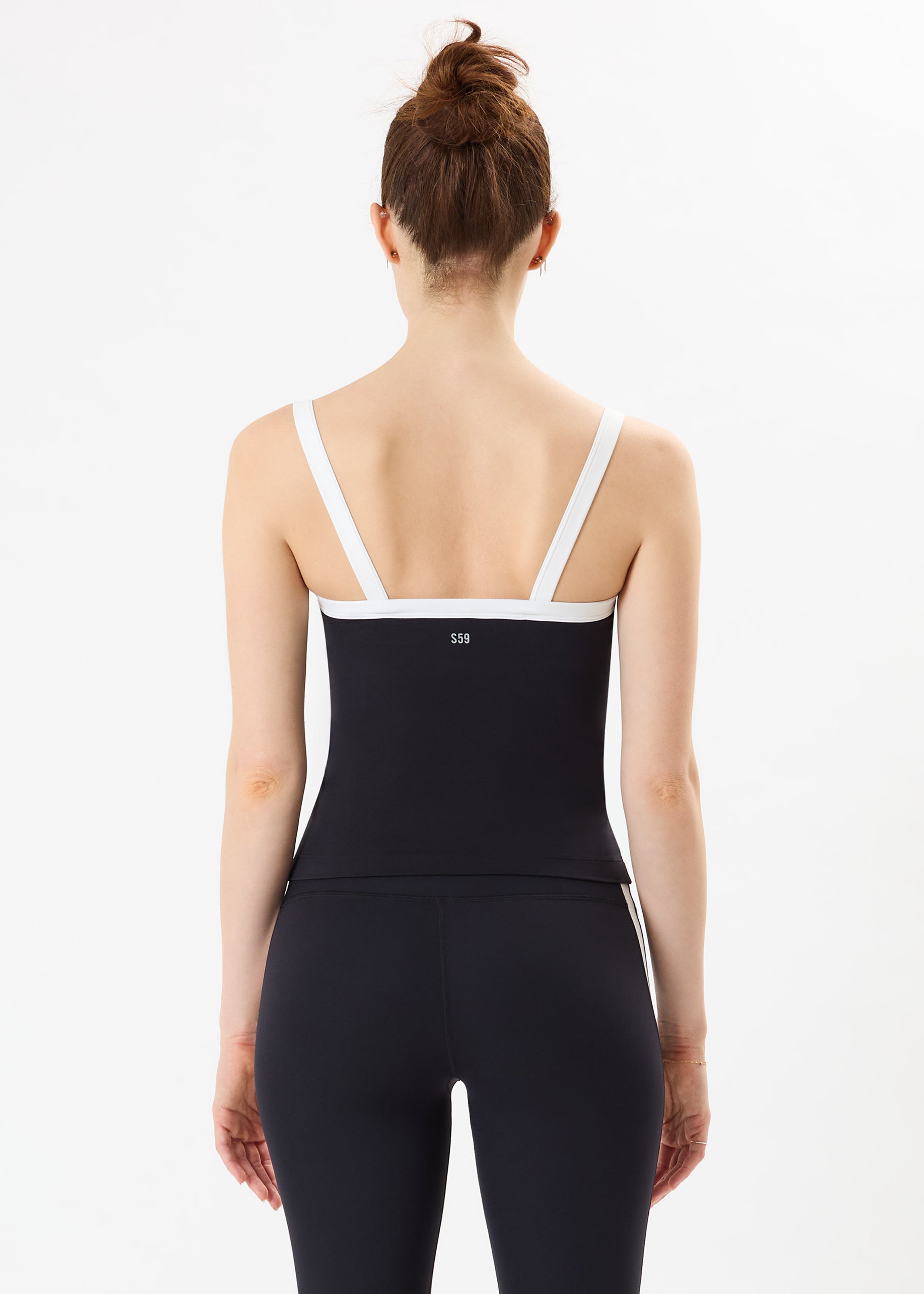 Monah Rigor Tank - Black/White-Splits59-Happy on Main