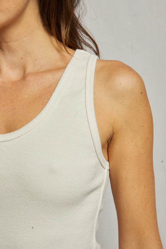 Blondie Strcutured Rib Bra Friendy Tank