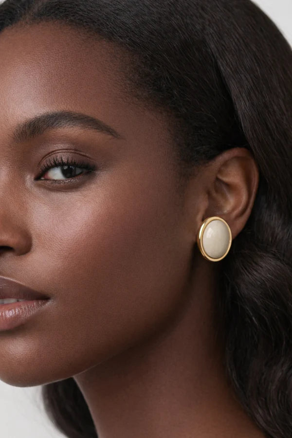The Beacon Studs - Large/Gold