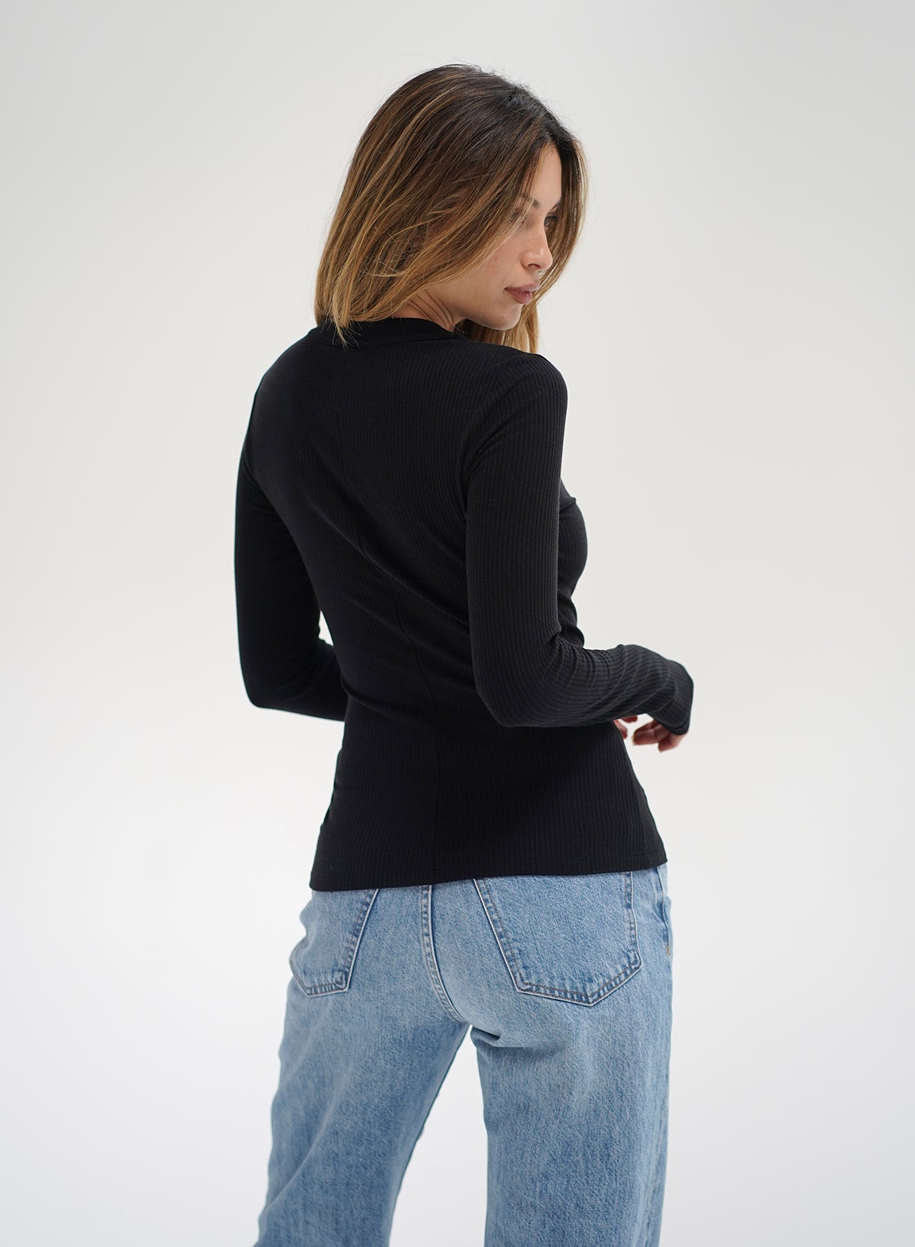 Felice Ribbed Cardigan-Cashmere Sweaters-Happy on Main