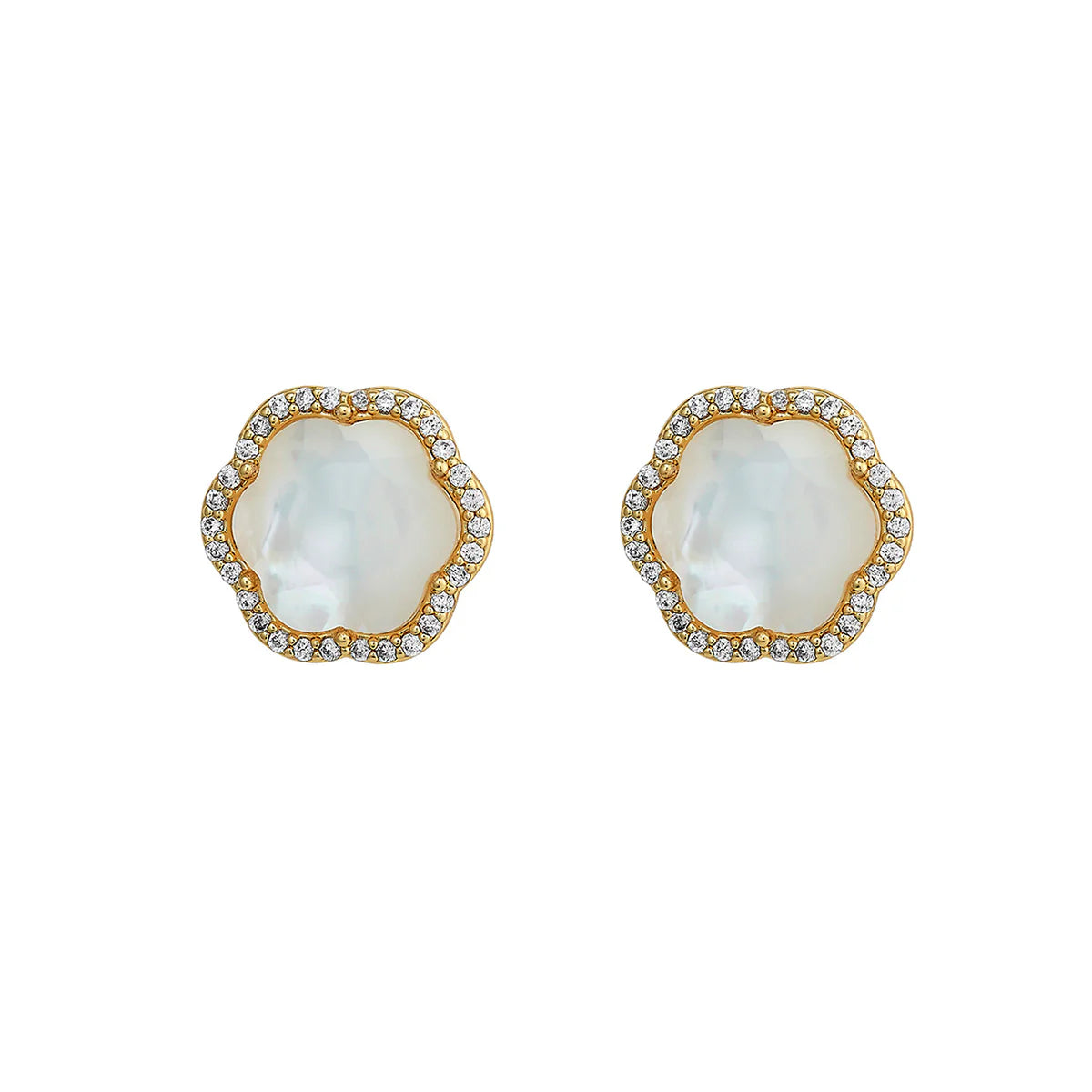 Clementine Stud MOP-Everyday Jewelry-Happy on Main