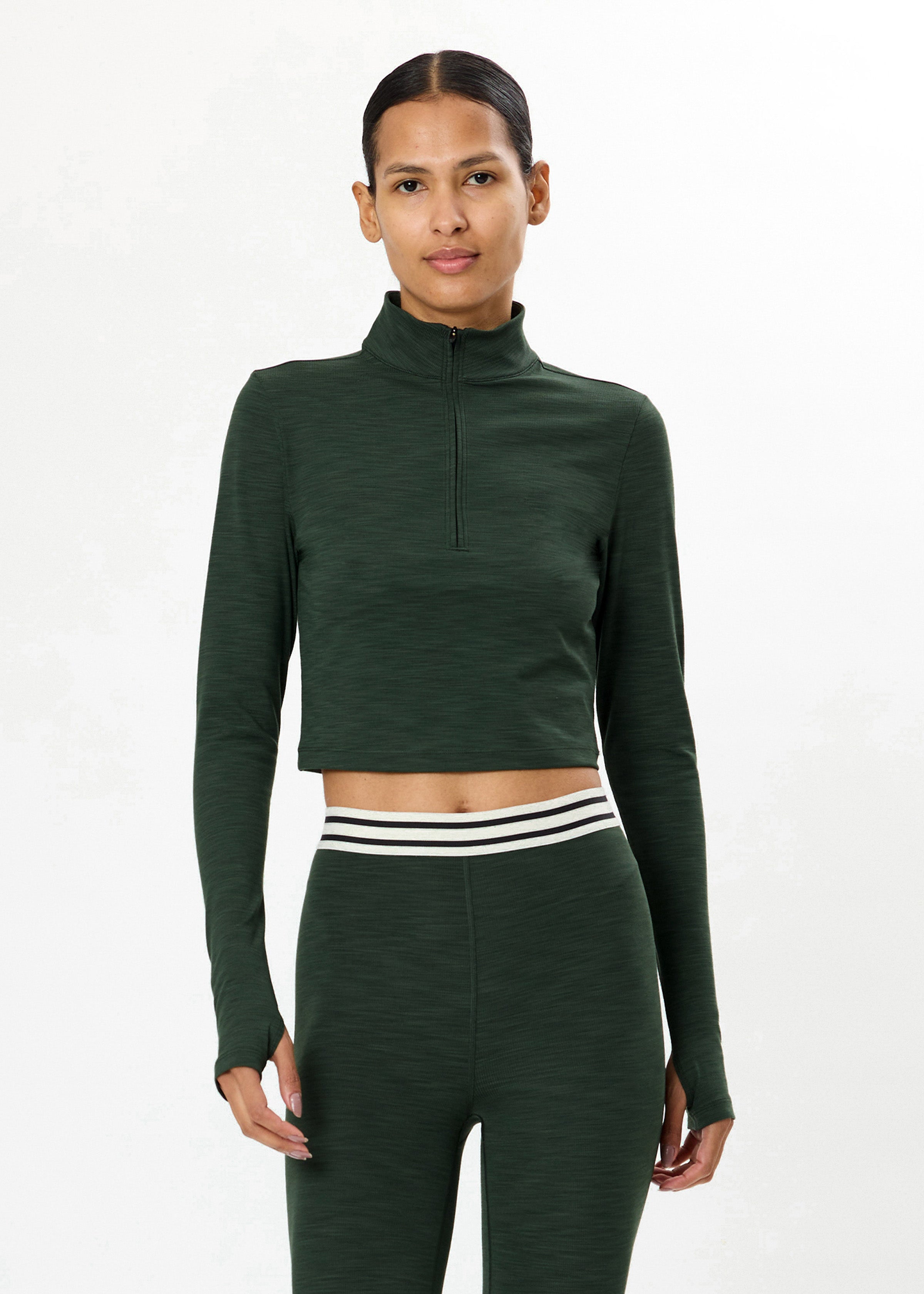 Stevie Active Rib Half Zip-Athleisure-Happy on Main