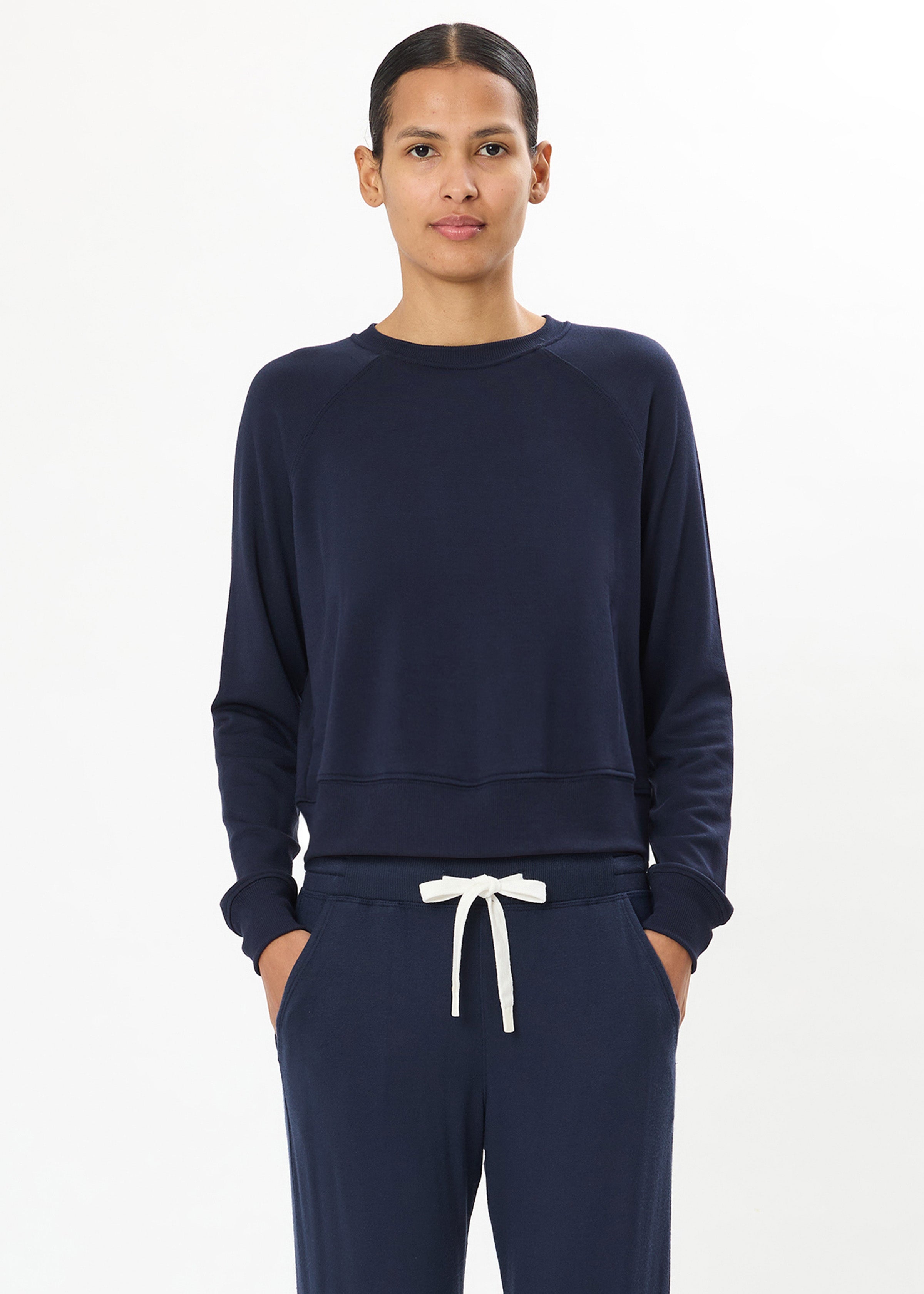 Brooks Fleece Long Sleeve Sweatshirt-Sweatshirts-Happy on Main