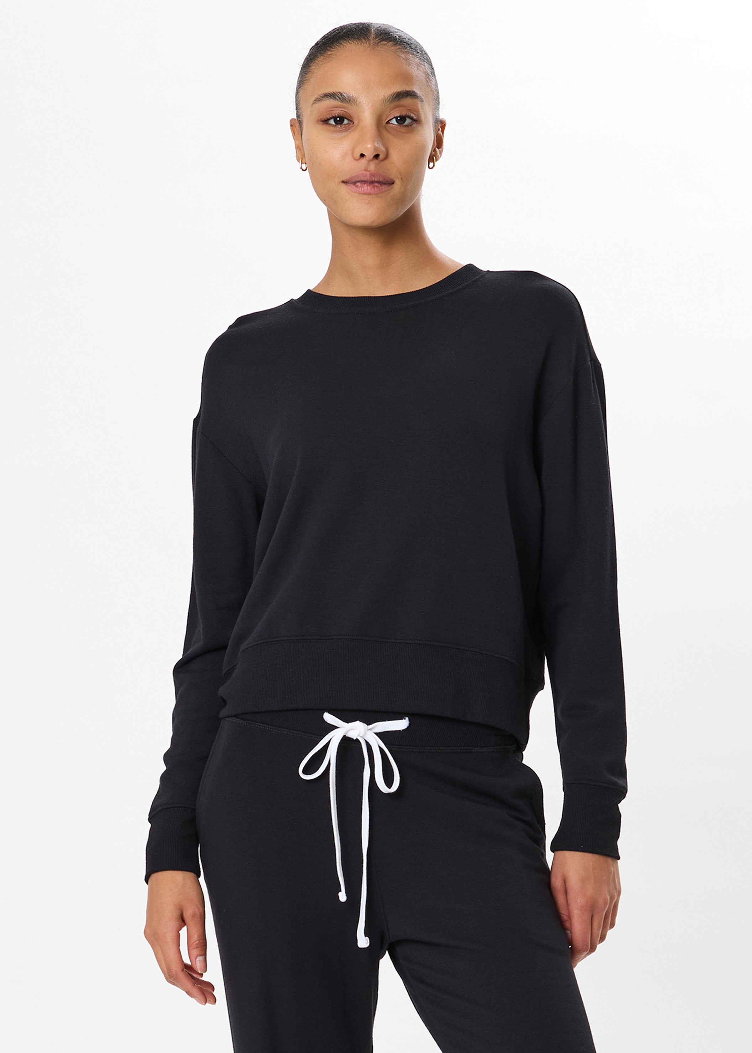 Sonja Fleece Sweatshirt-Athleisure-Happy on Main