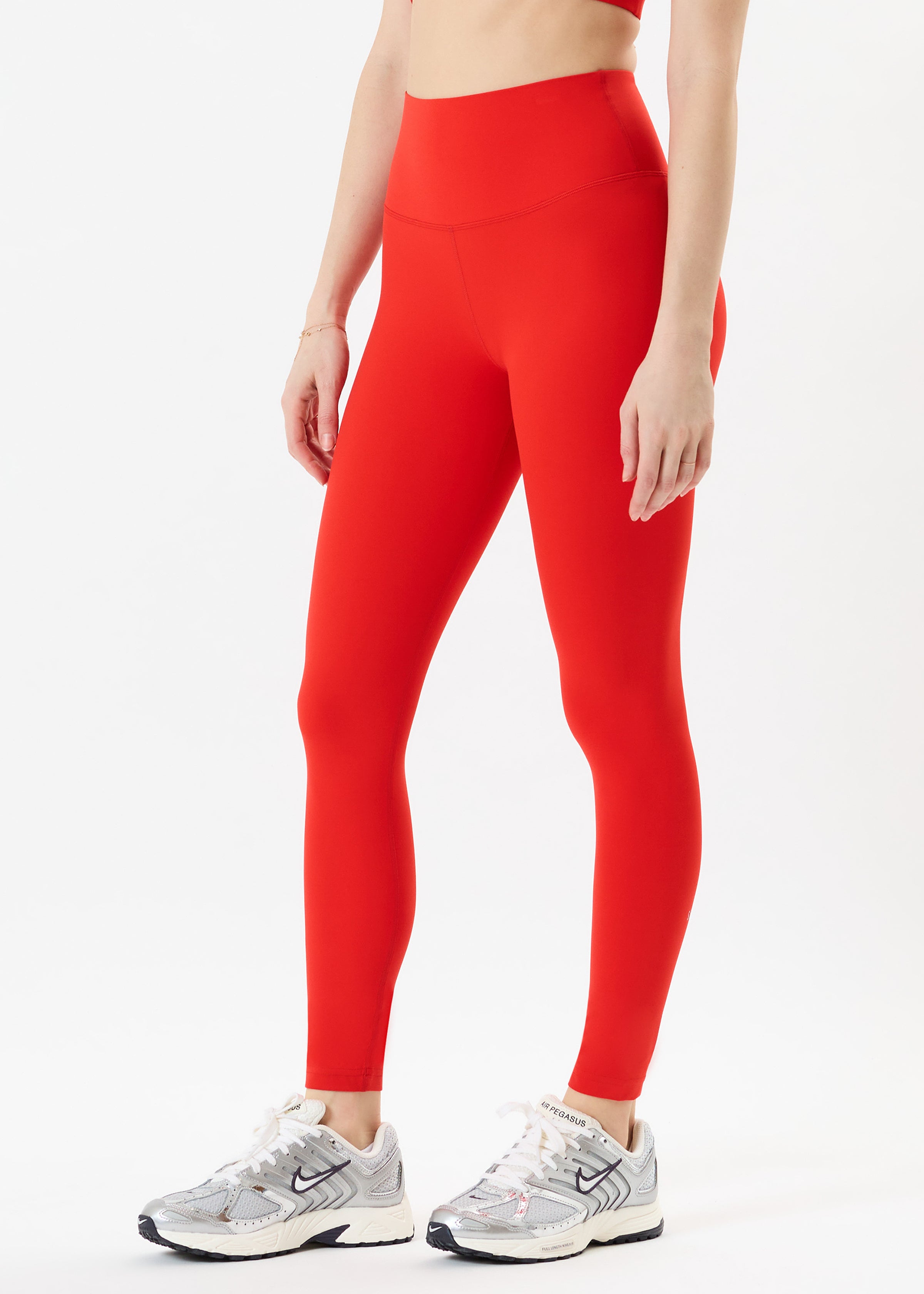 Sprint High Waist Rigor 7/8 - Lotus Red-Splits59-Happy on Main