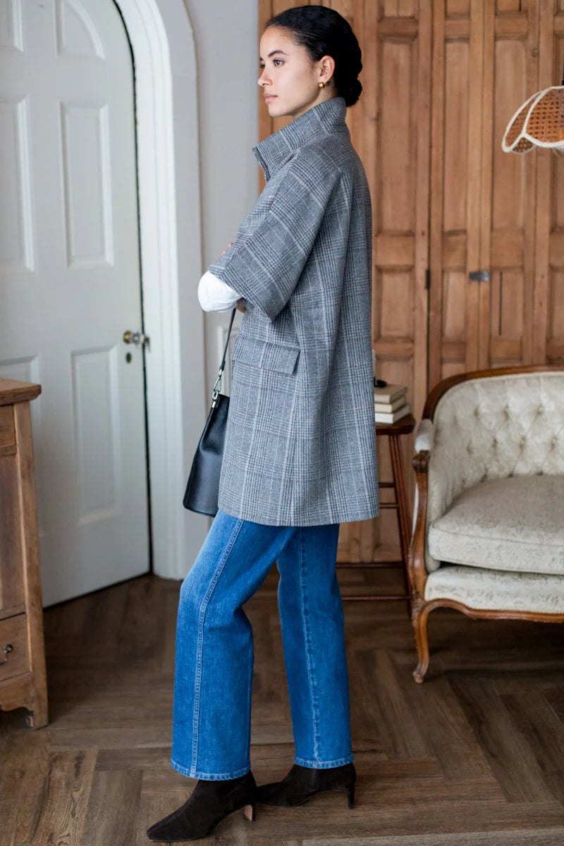 Layering Jacket - Grayson Plaid-Emerson Fry-Happy on Main
