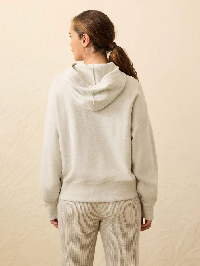 High Standard Fleece Hoodie - Light Grey Heather-Faherty-Happy on Main