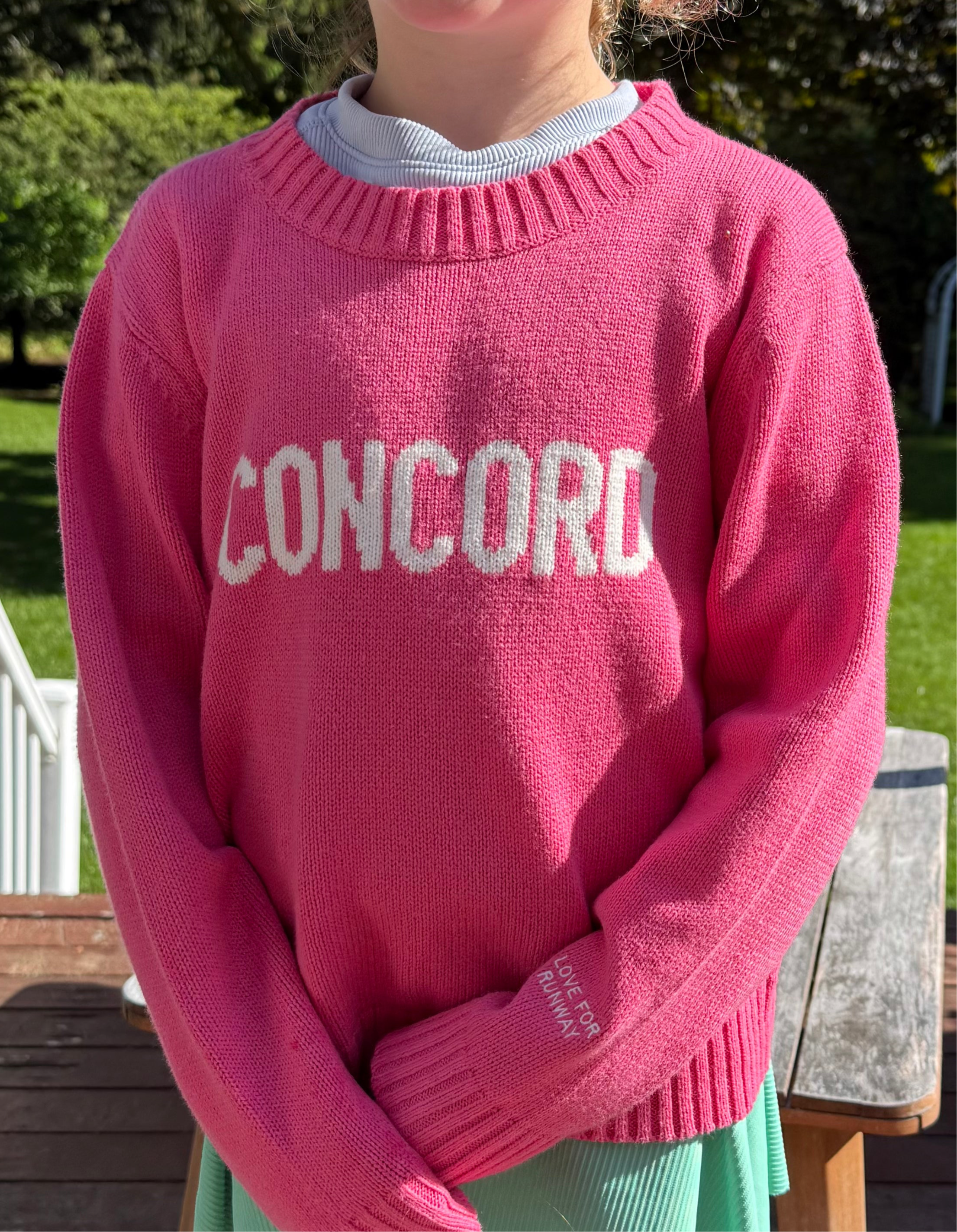 Love for Runway Sweater: Kids & Juniors Sizes-Happy Merch-Happy on Main
