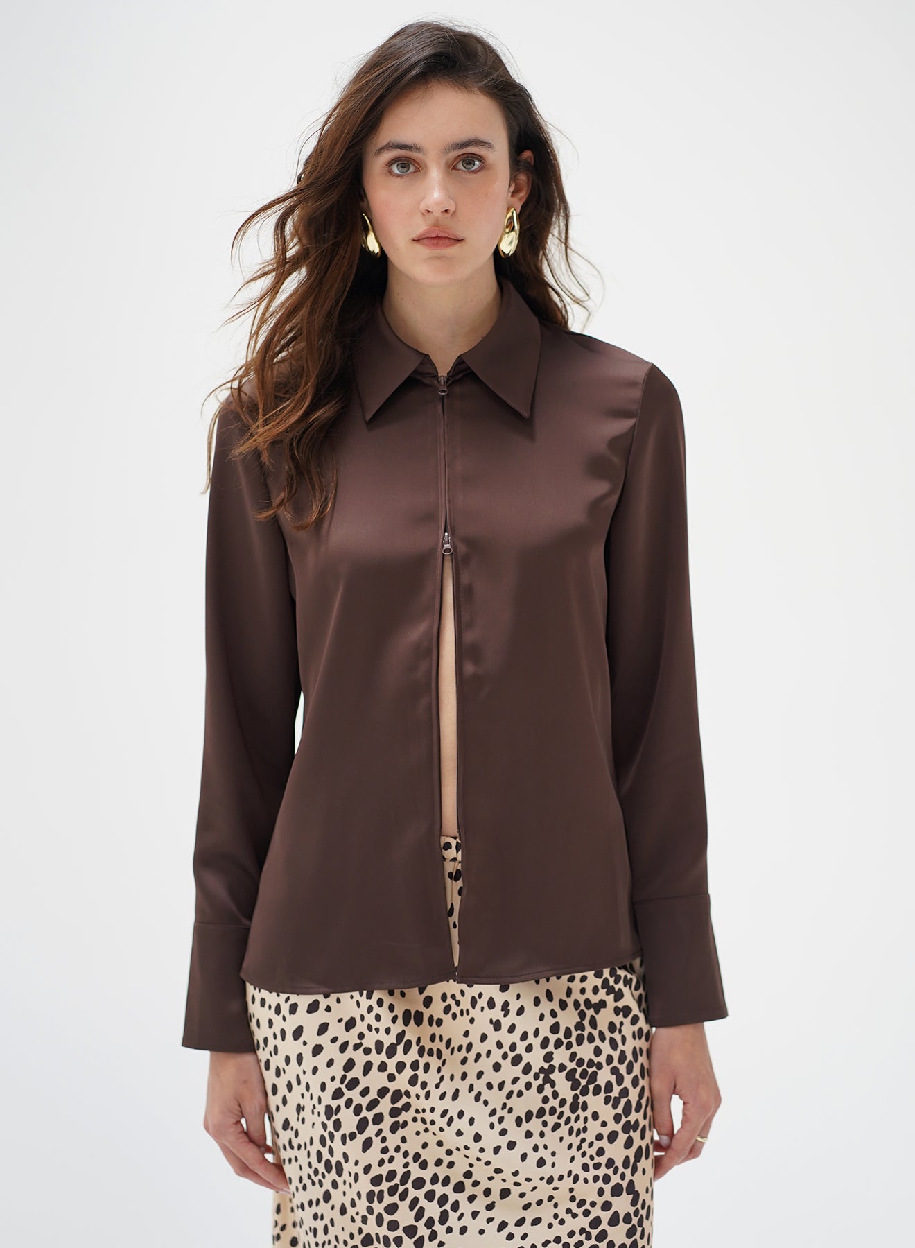 Jude Blouse - Cacao-LNA-Happy on Main